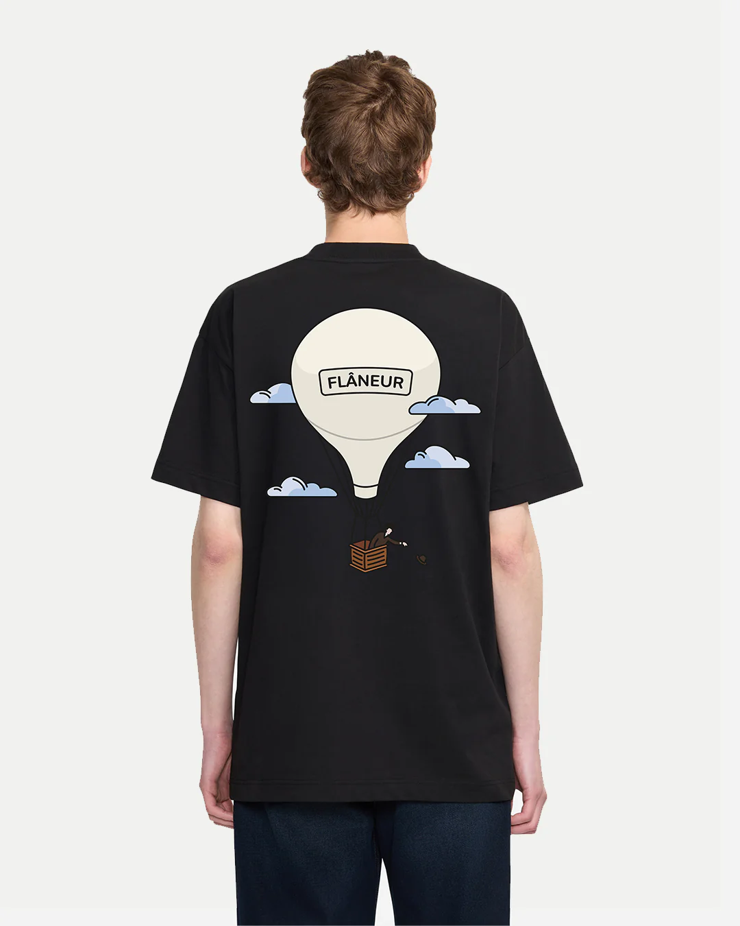 Aéronautique T-Shirt | Black - Image 3