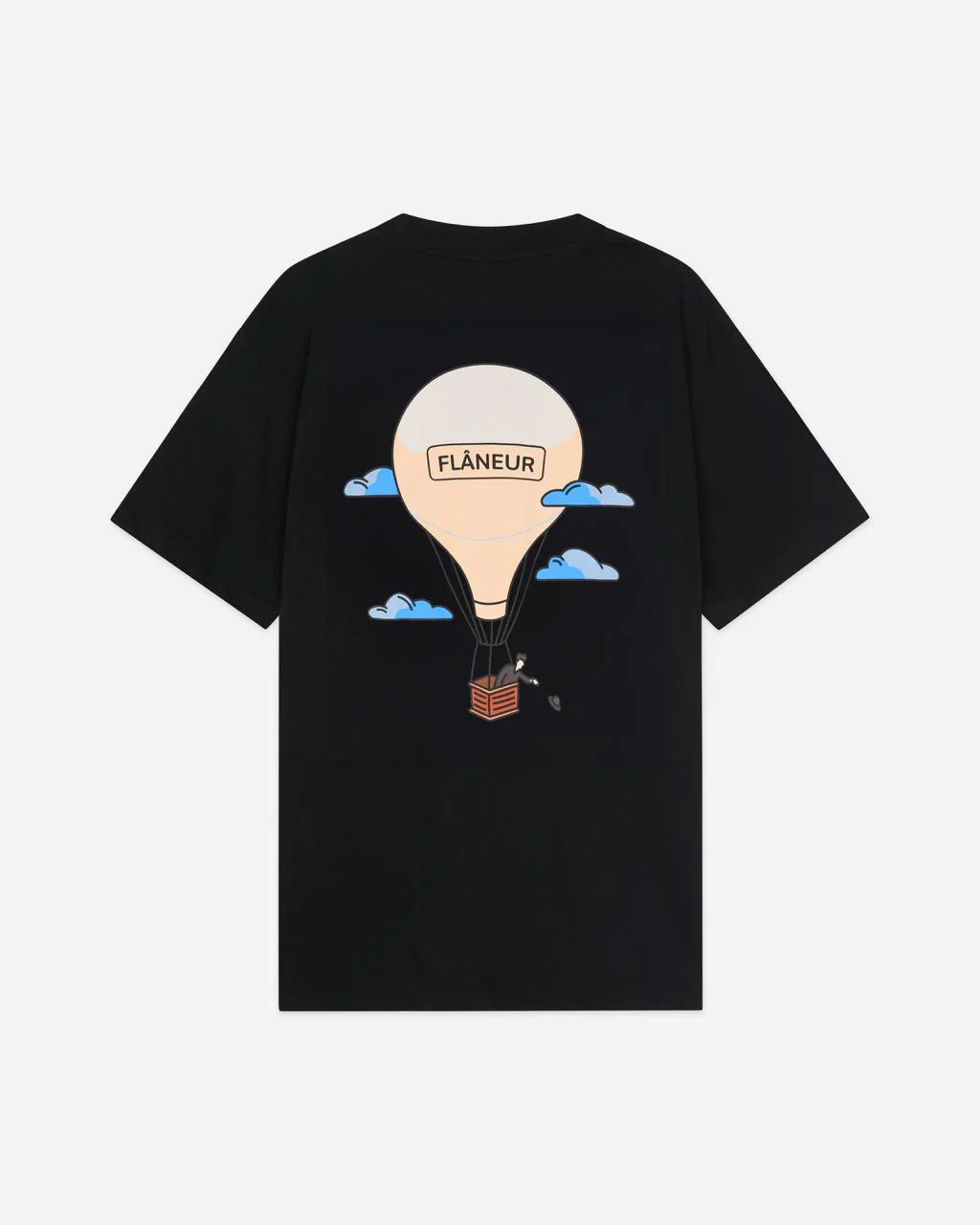 Aéronautique T-Shirt | Black - Image 3