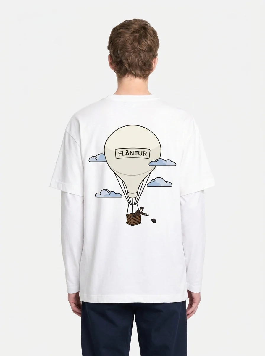 Aéronautique T-Shirt | White - Image 3