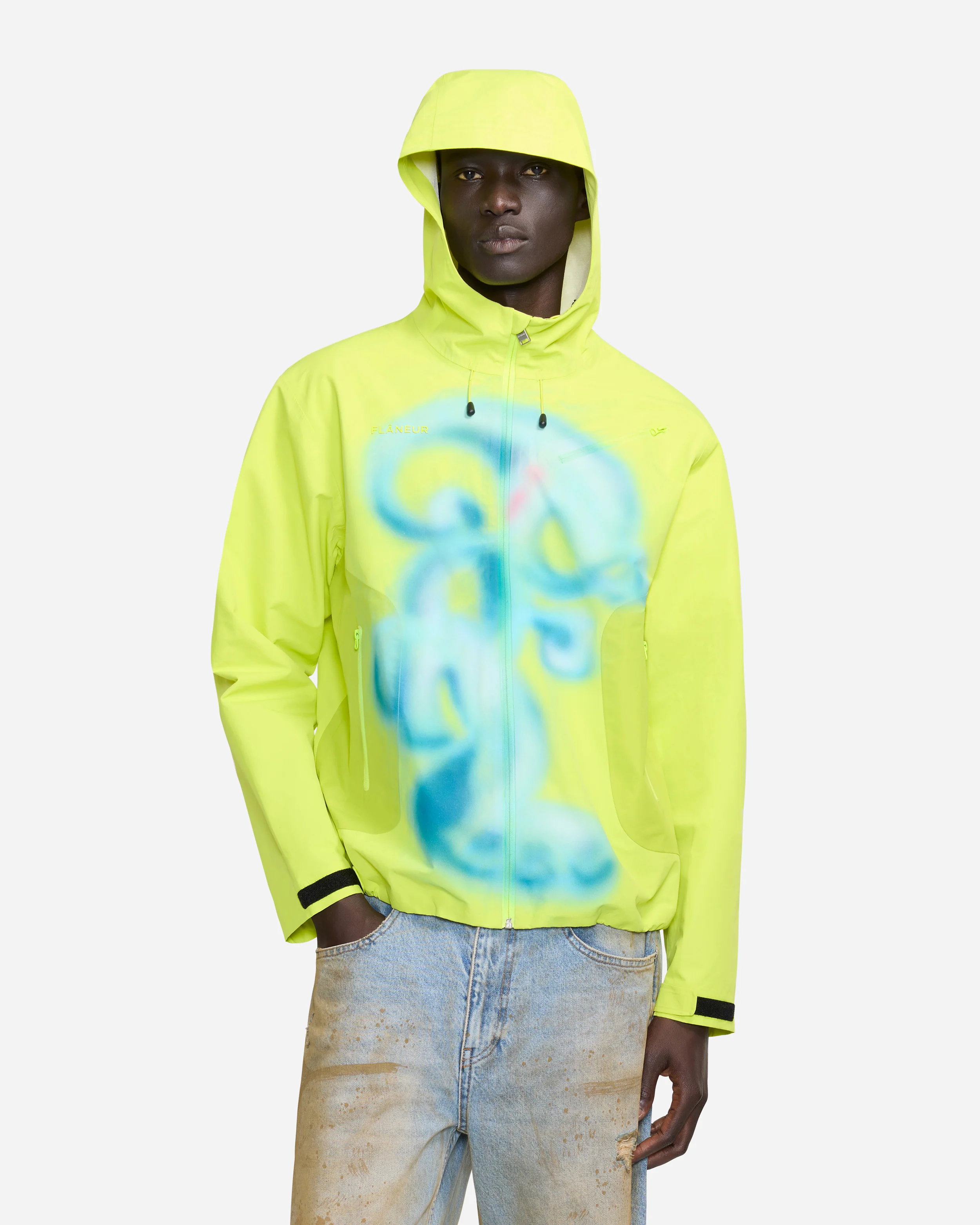 Alien Shell Jacket | Yellow - Image 2