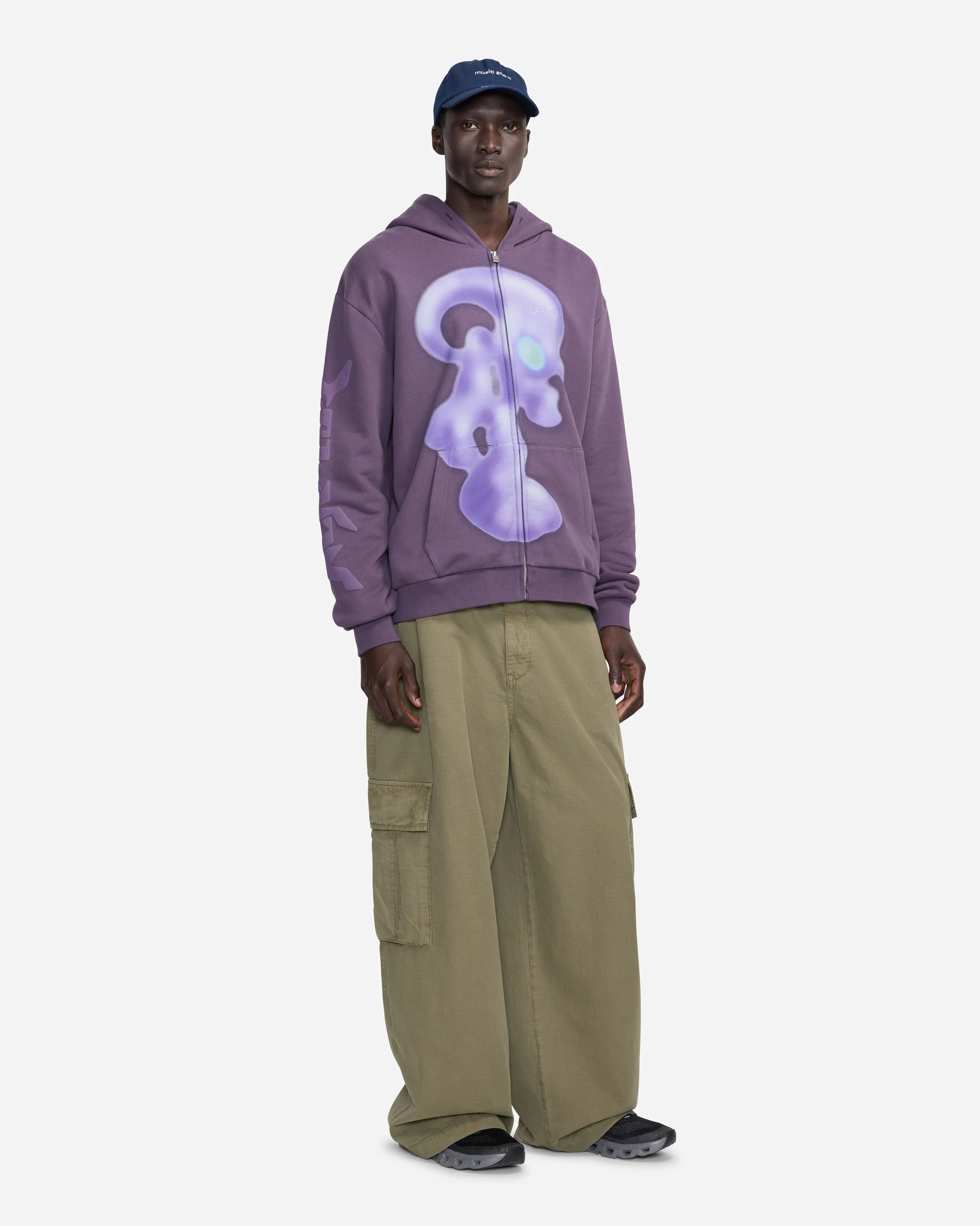 Alien Zip-Up | Purple - Image 5