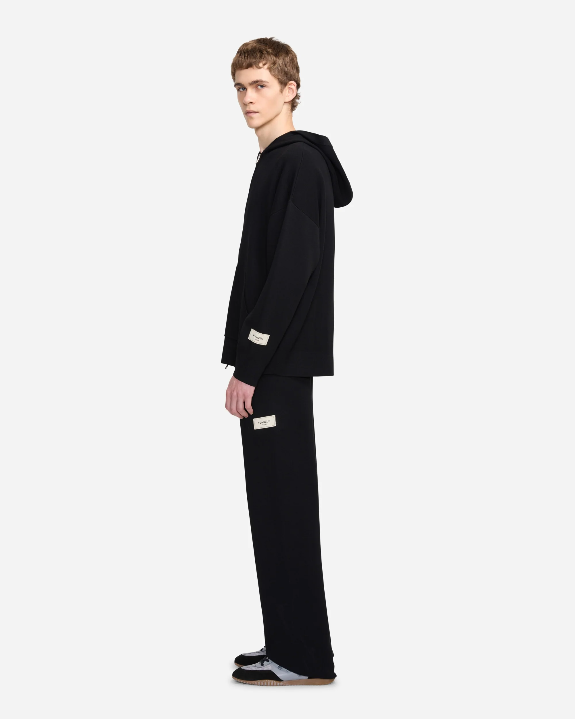 Atelier Hooded Shirt | Black - Image 3