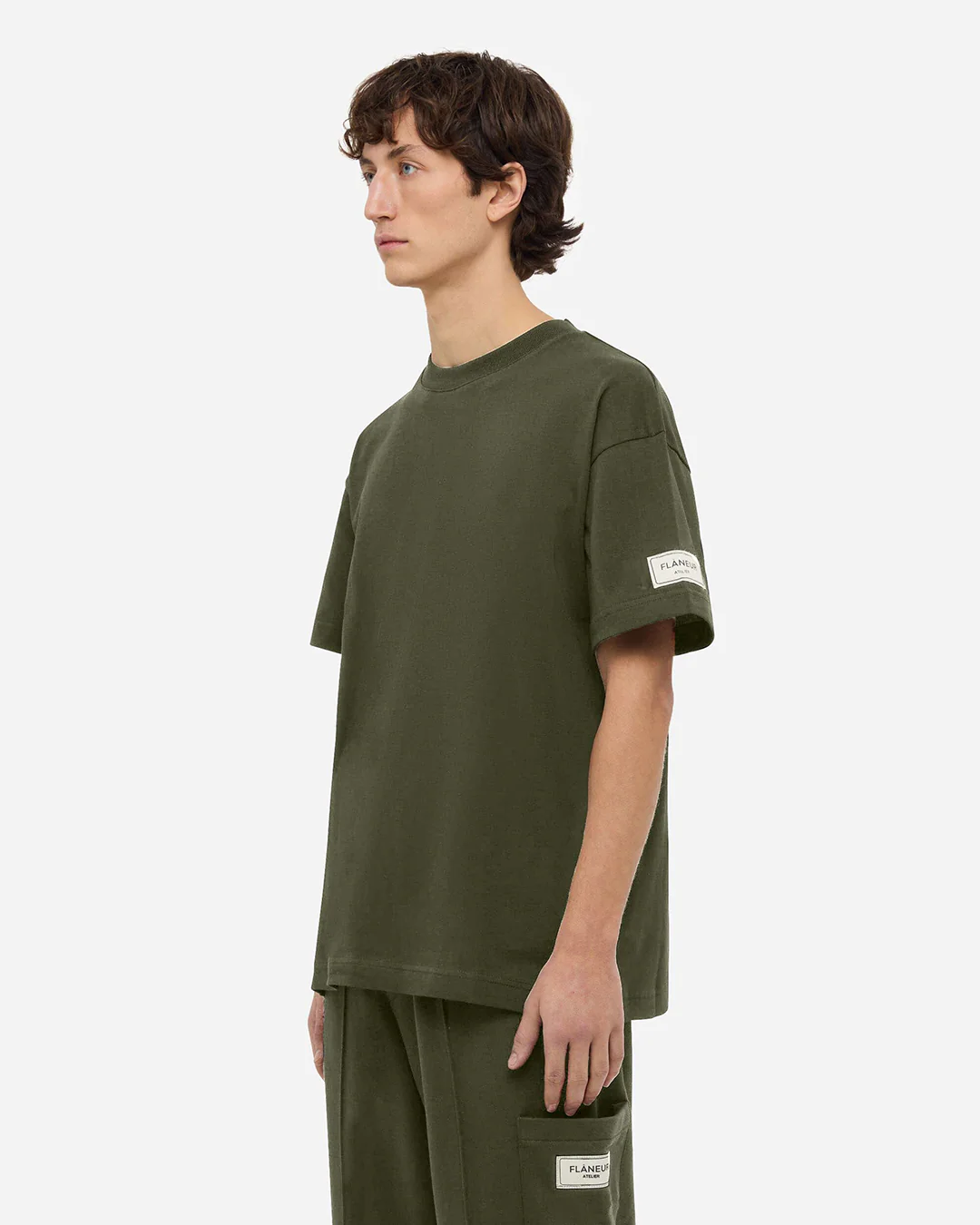 Atelier T-Shirt | Khaki - Image 3