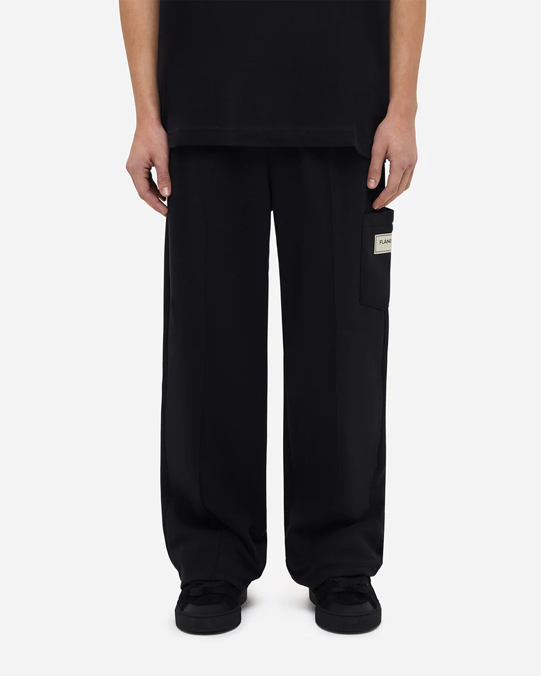 Atelier Tailored Casual Trousers | Black - Image 3