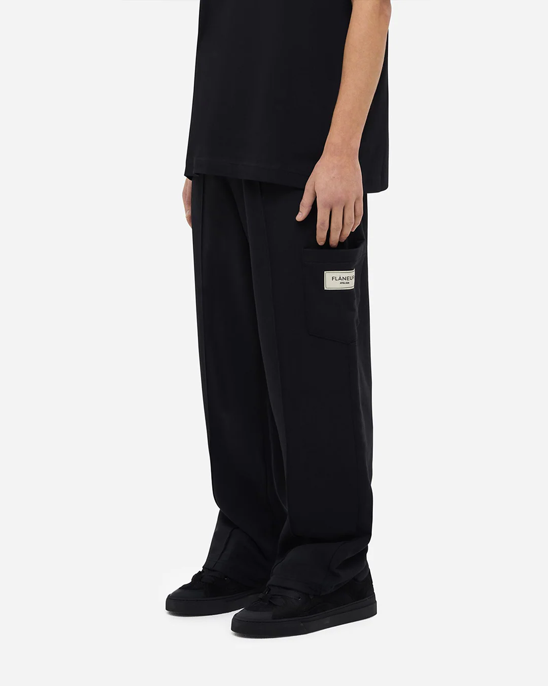 Atelier Tailored Casual Trousers | Black - Image 4