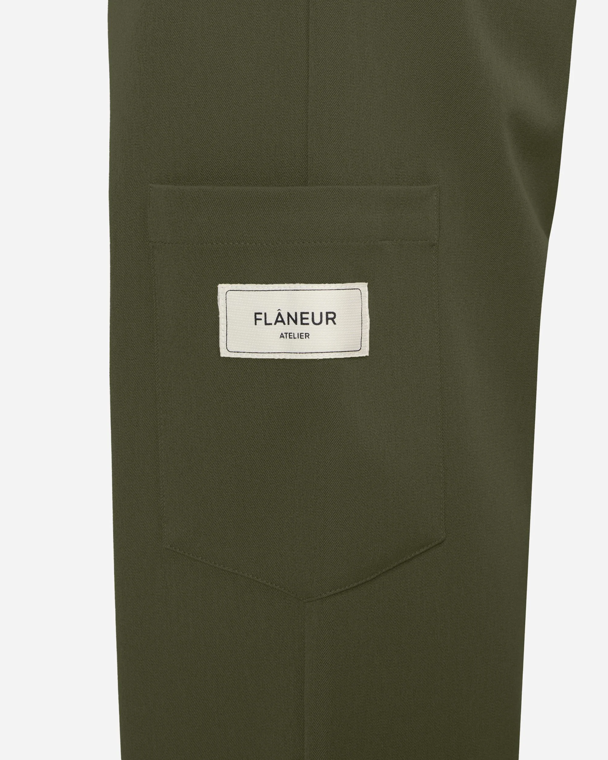 Atelier Tailored Trousers | Khaki - Image 5