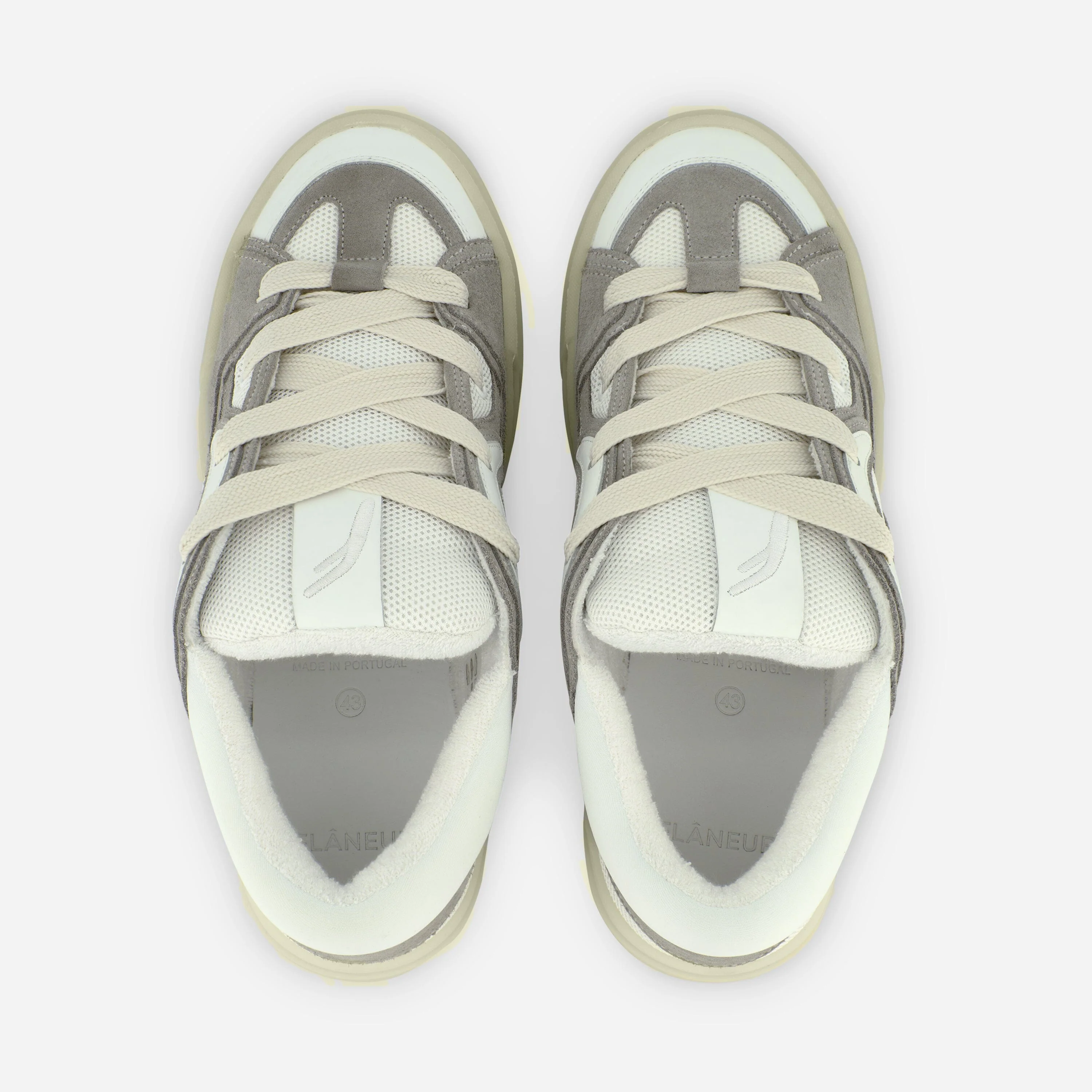Avenue Sneaker | White/Creme - Image 3