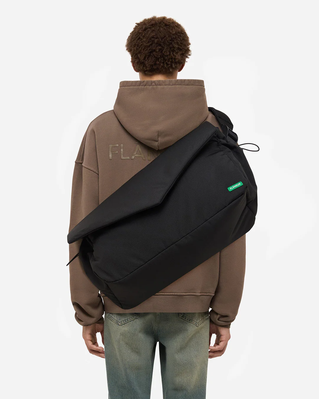 Badge Envelope Bag | Black - Image 2