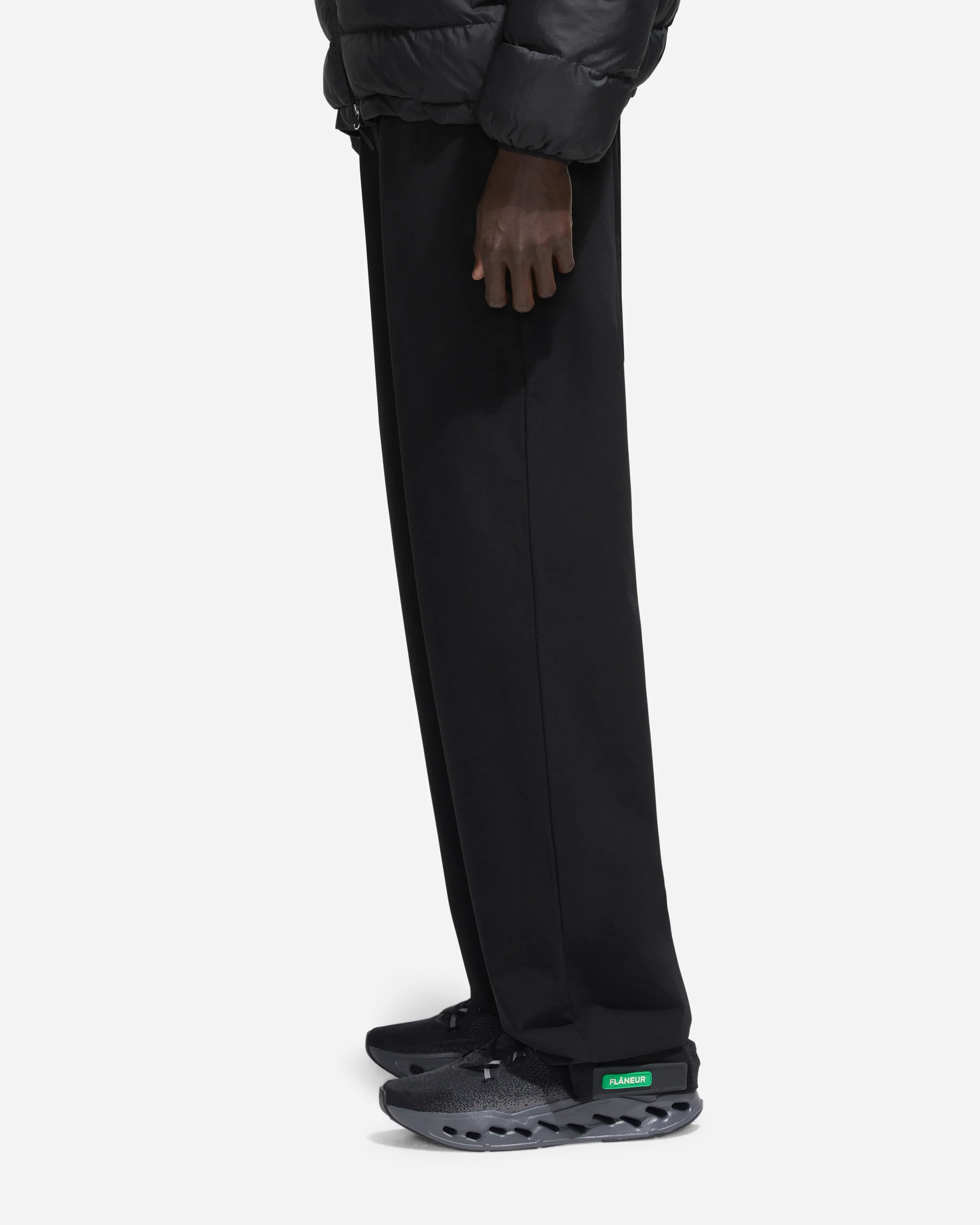 Badge Formal Tech Pants | Black - Image 5