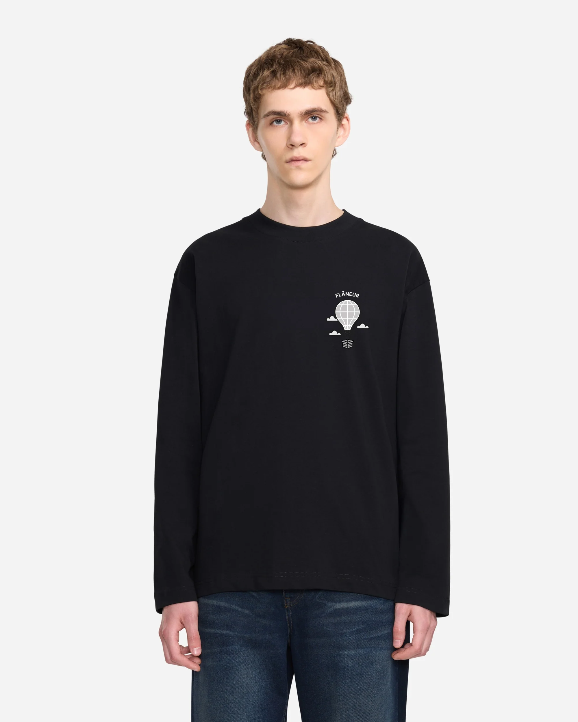 Balloon Long Sleeve | Black