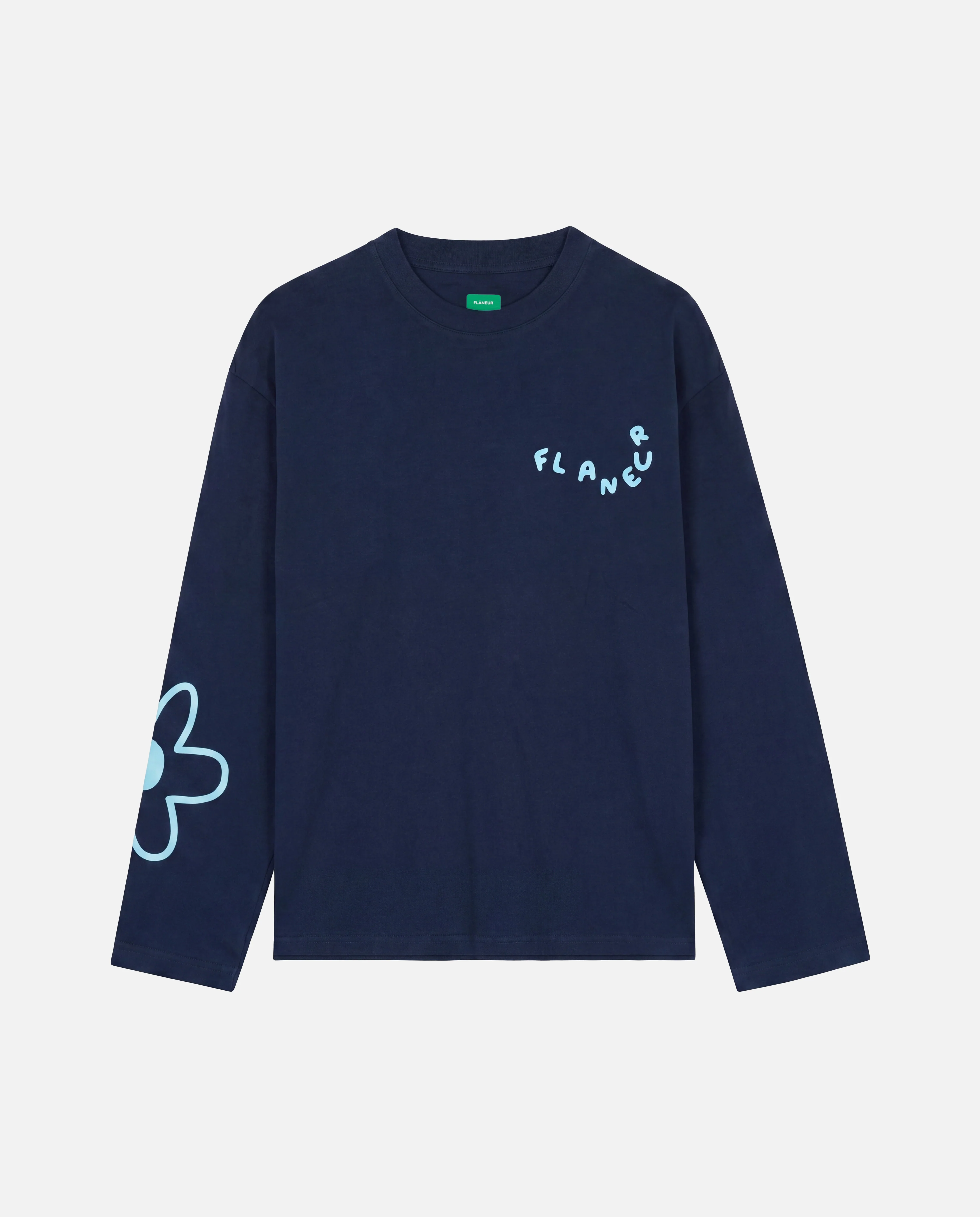 Blossom Long Sleeve | Navy - Image 4
