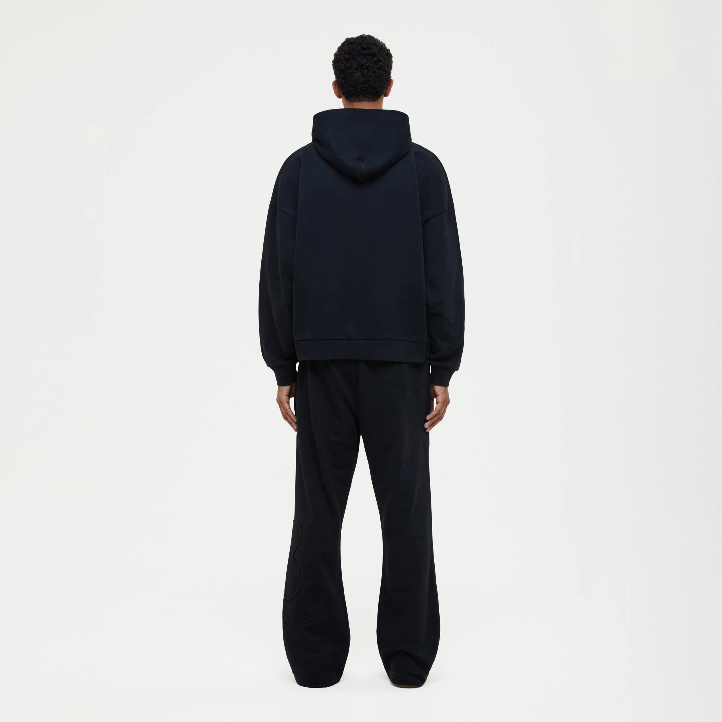 Blossom Patches Sweatpants | Black - Image 5