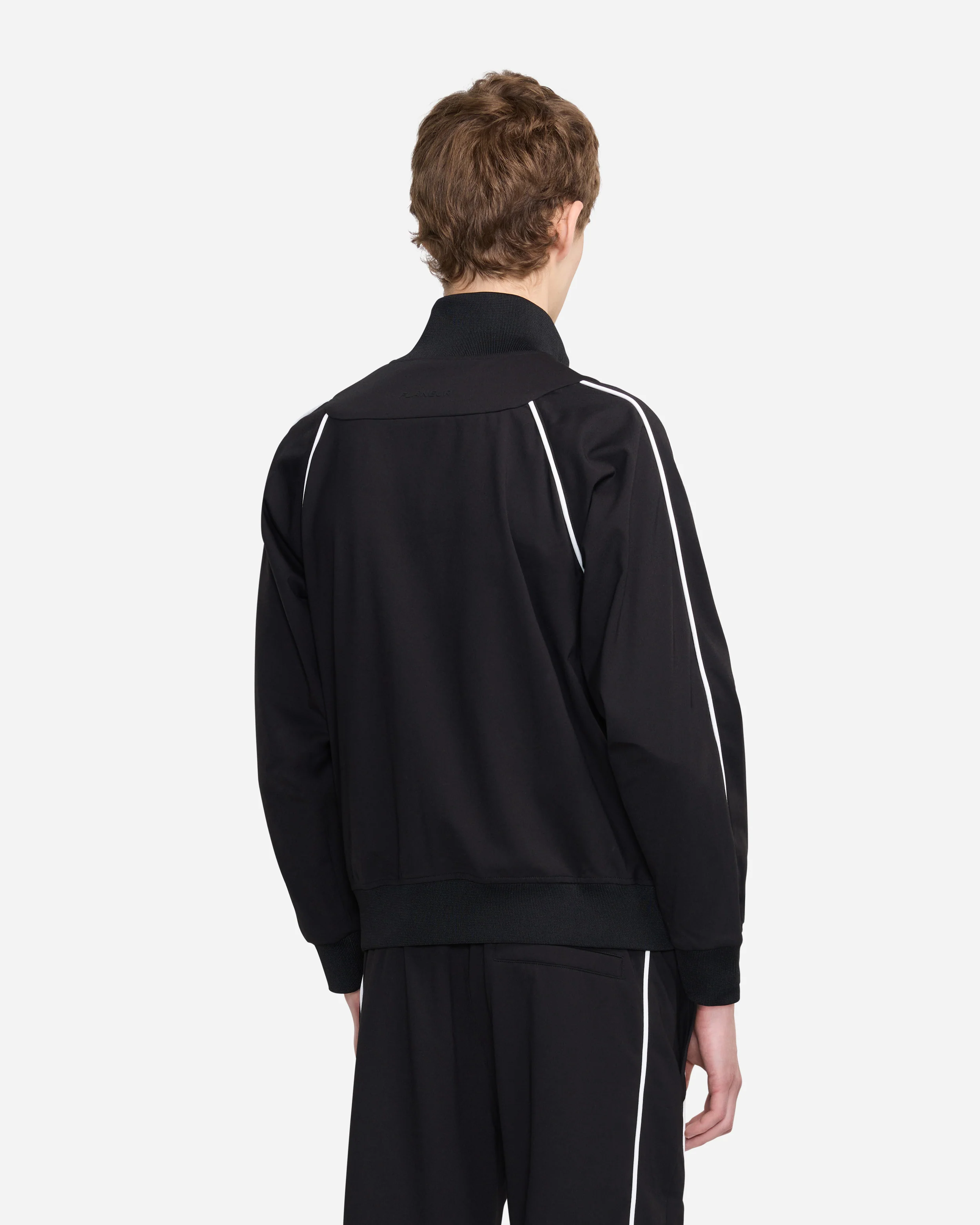 Blossom Track Jacket | Black - Image 4