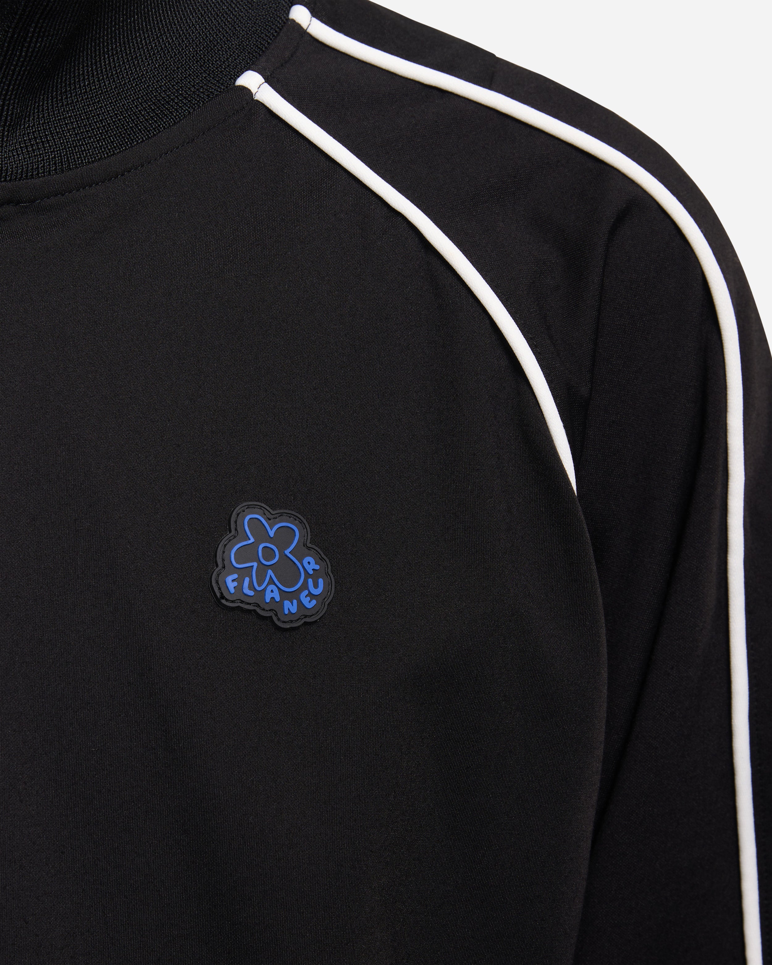 Blossom Track Jacket | Black - Image 5