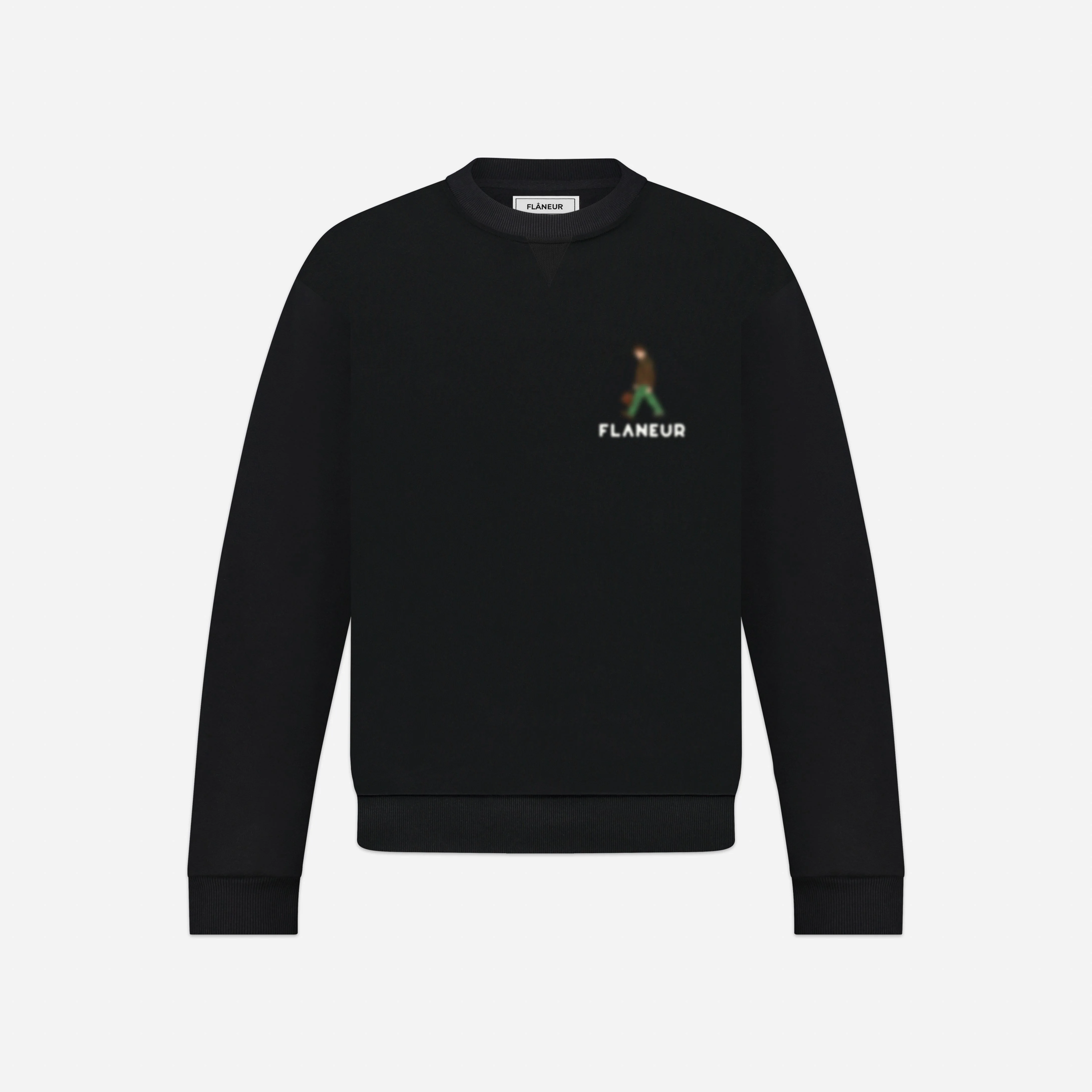 Blurred Stroller Sweater | Black - Image 2