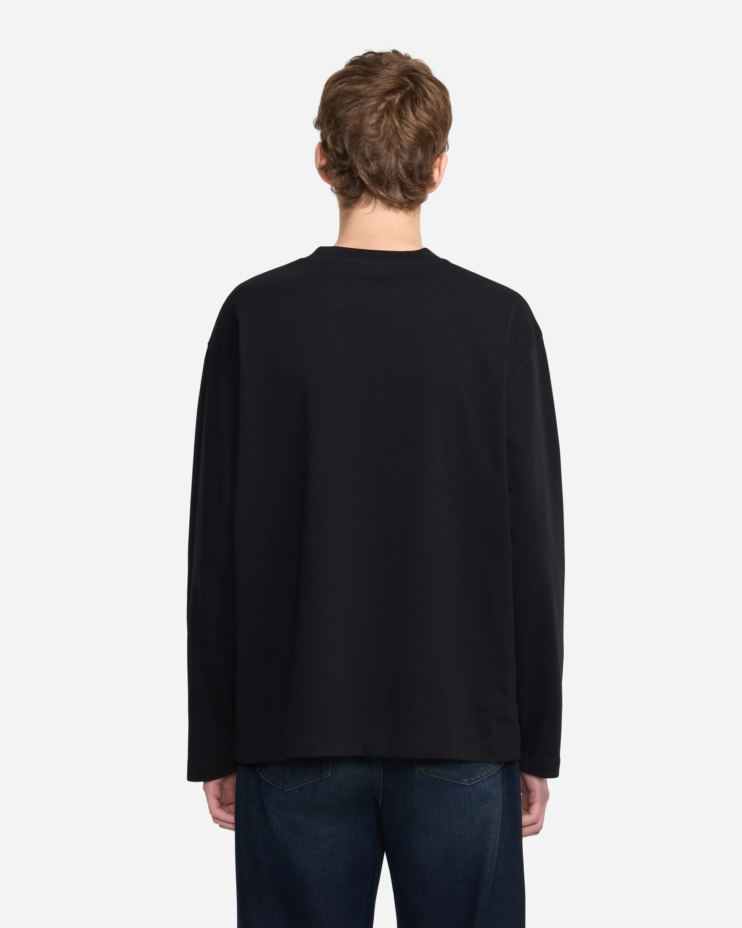 Box Logo Long Sleeve | Black - Image 3