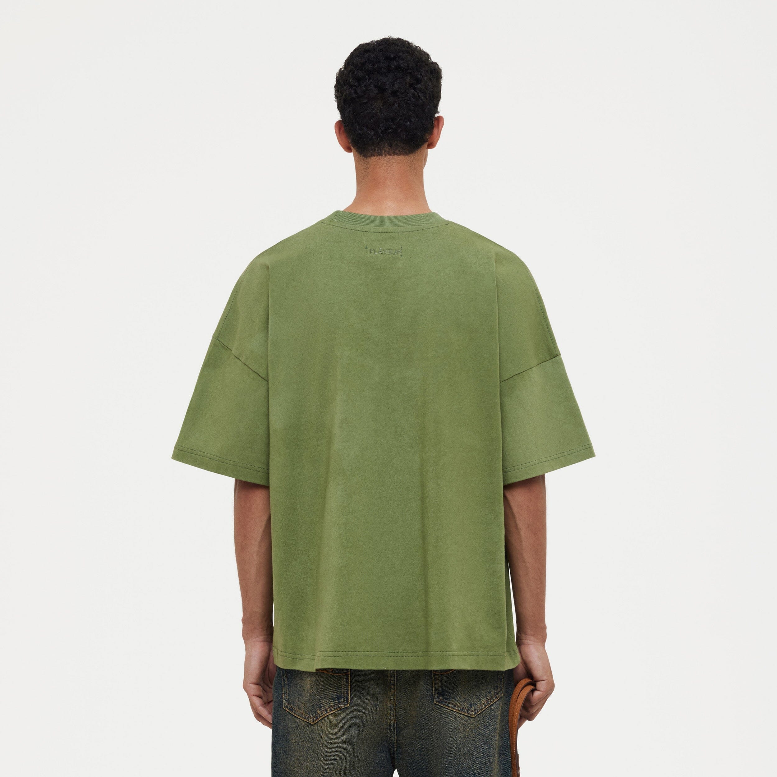Box Logo T-Shirt | Khaki - Image 3