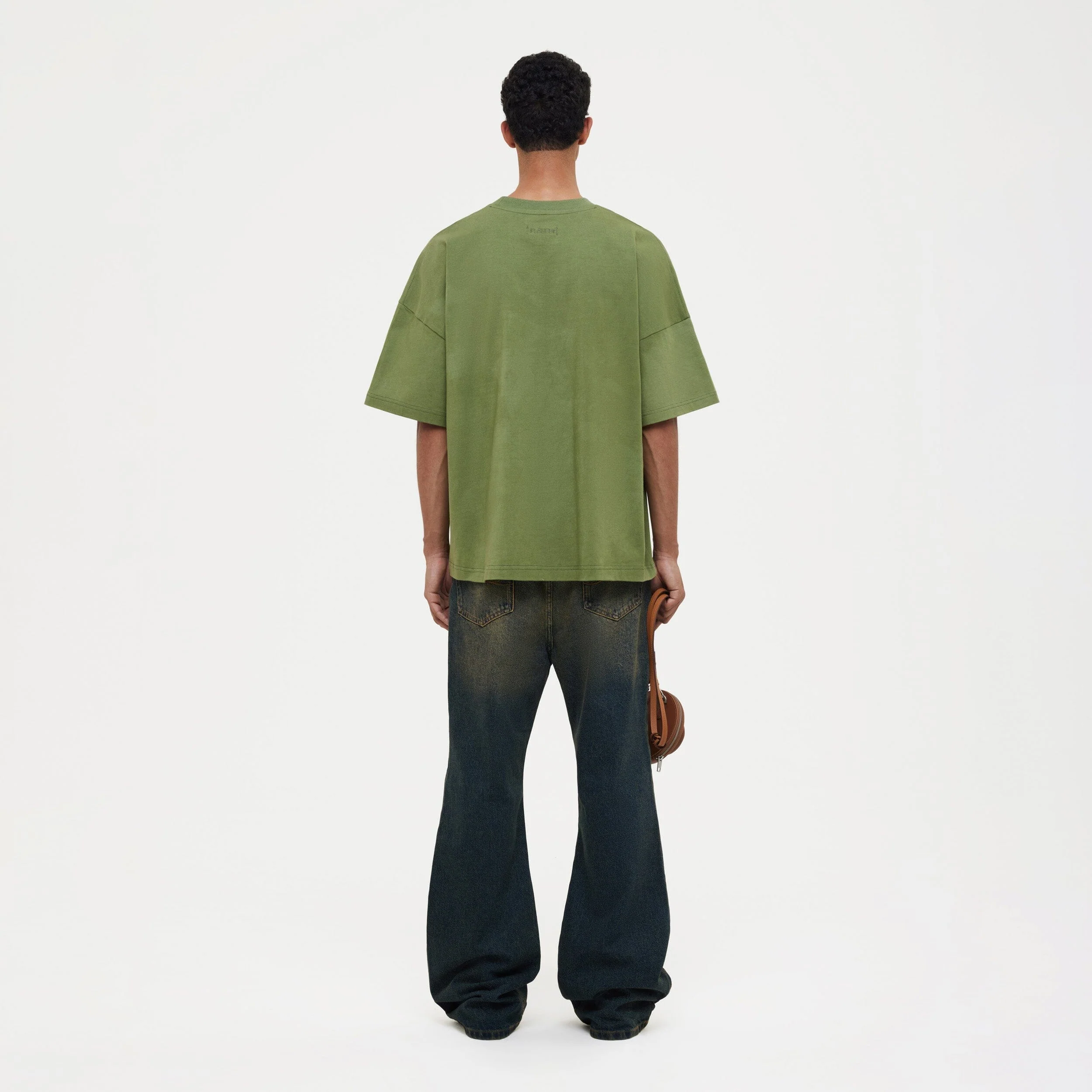 Box Logo T-Shirt | Khaki - Image 5