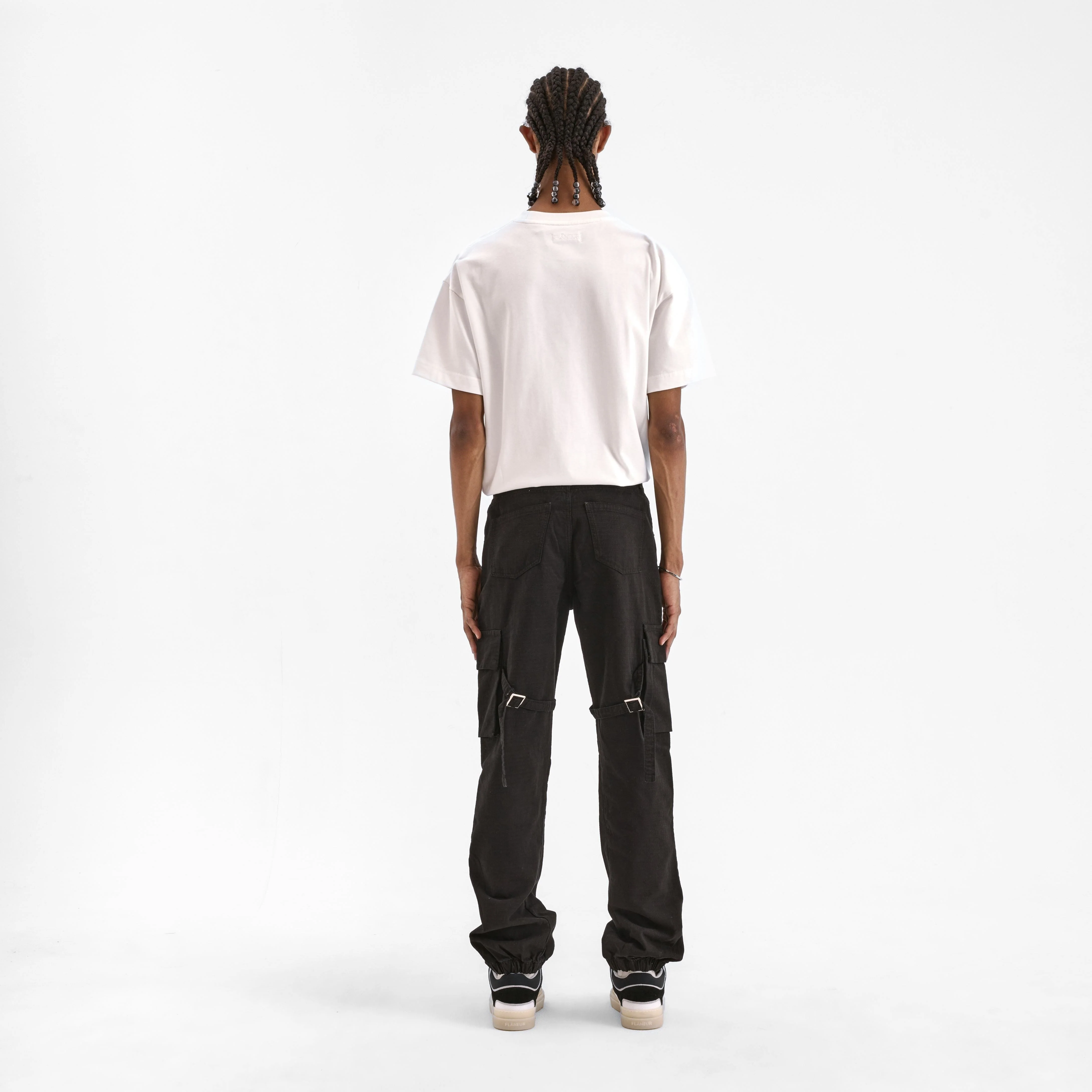 Cargo Trousers | Black - Image 5
