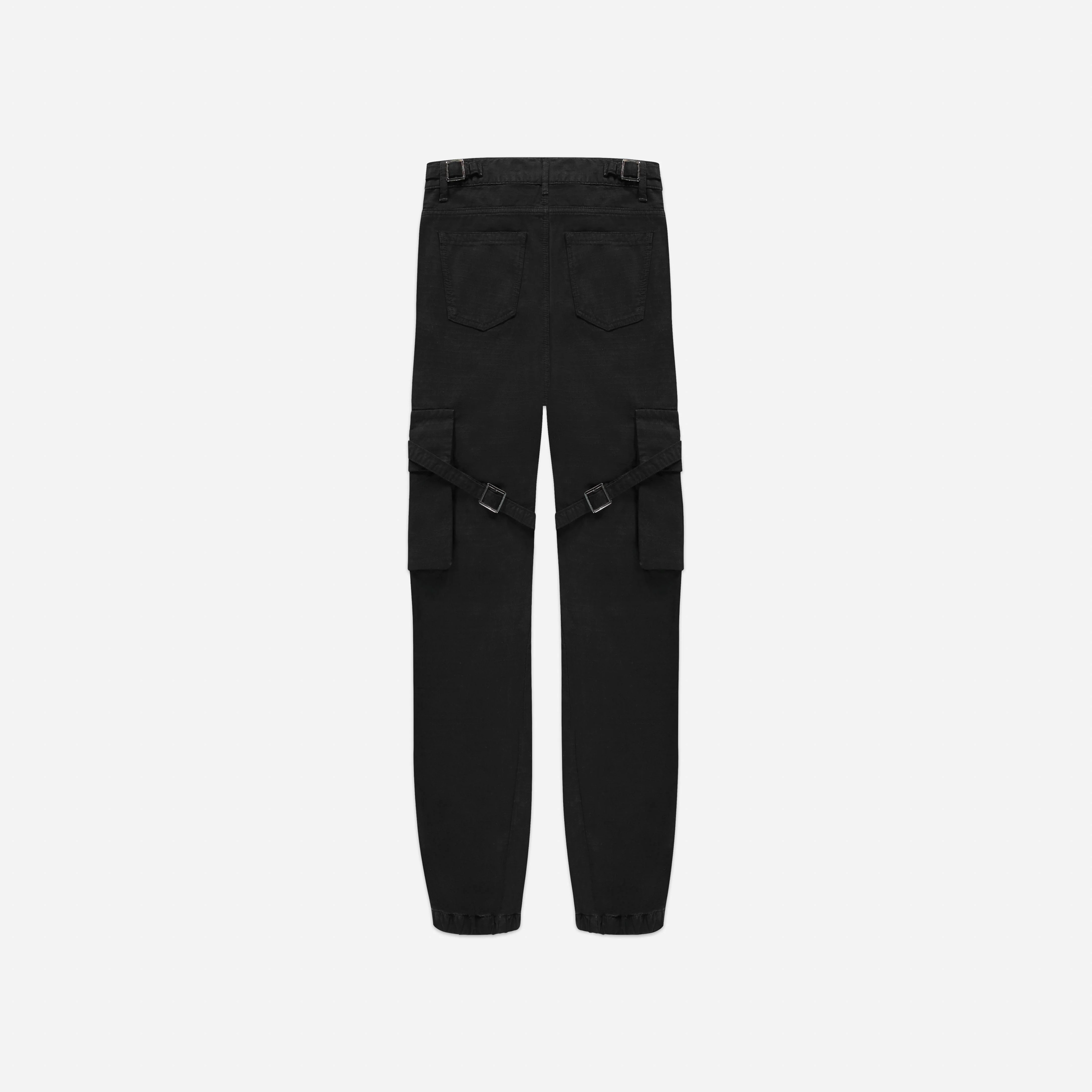 Cargo Trousers | Black - Image 6