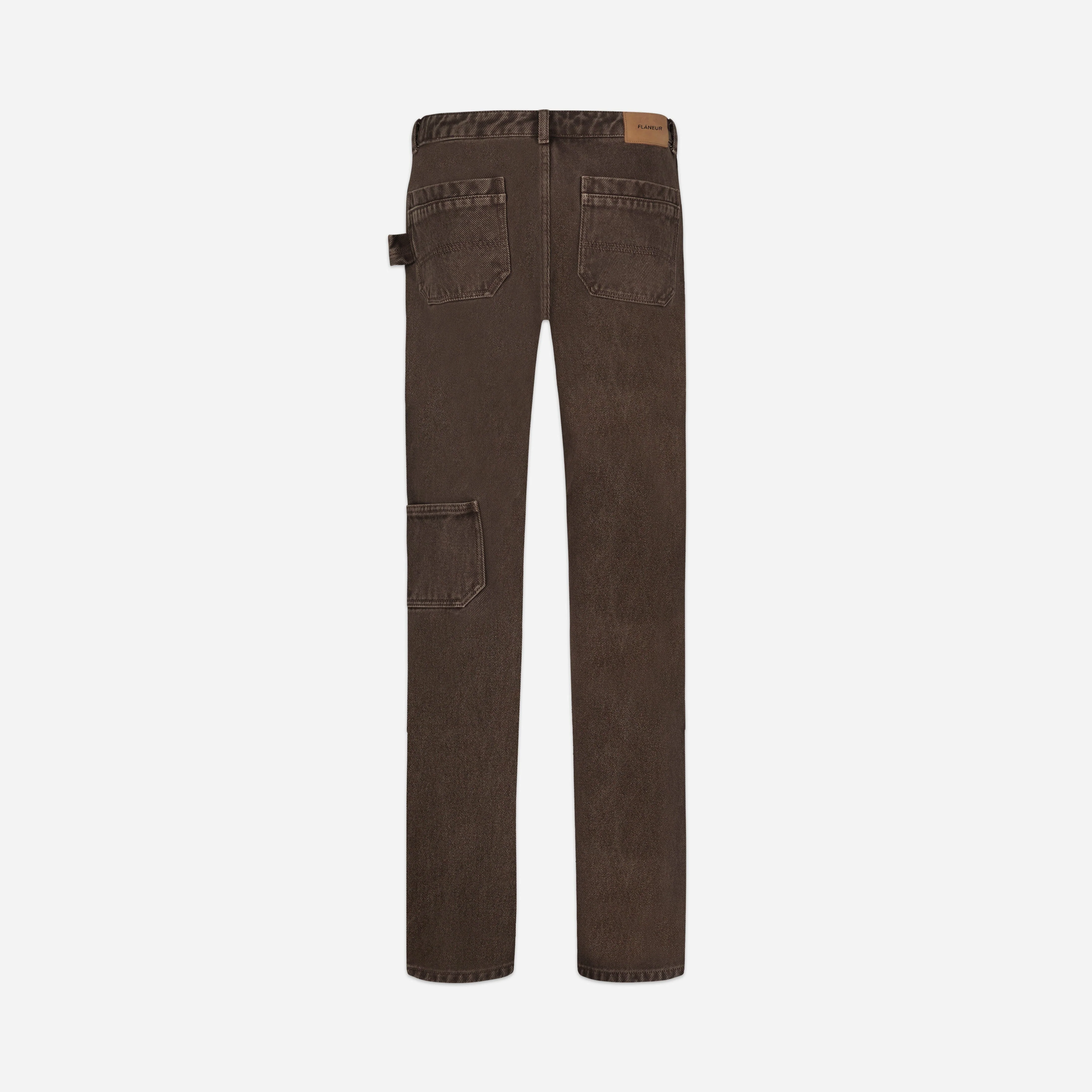 Carpenter Straight Jeans | Brown - Image 4