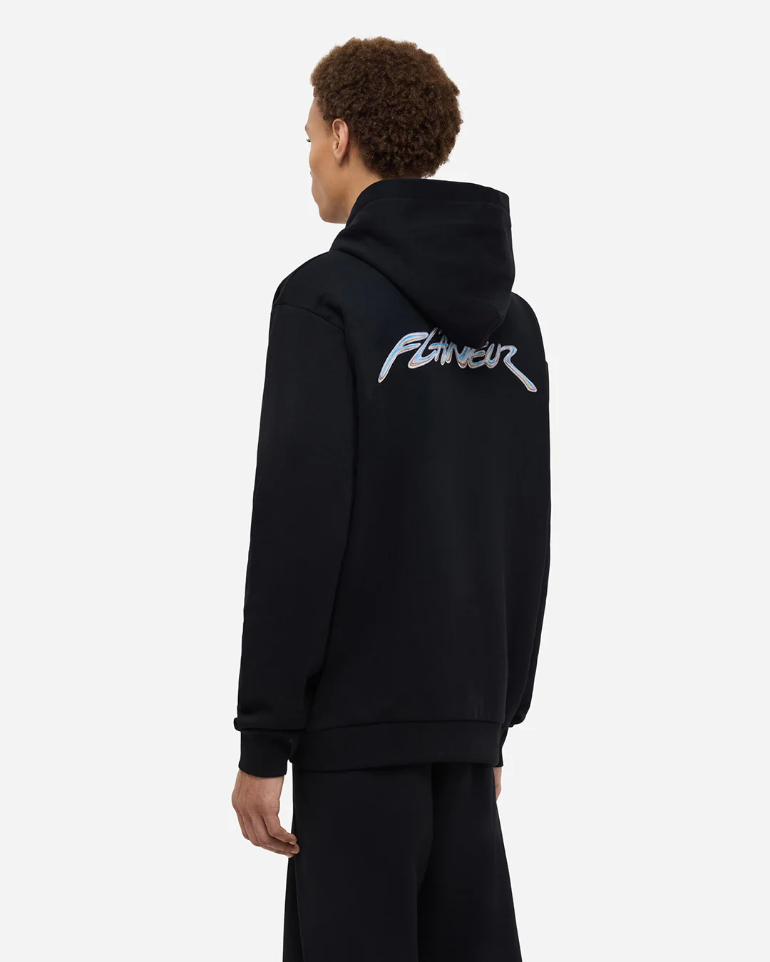 Chrome Hoodie | Black - Image 3