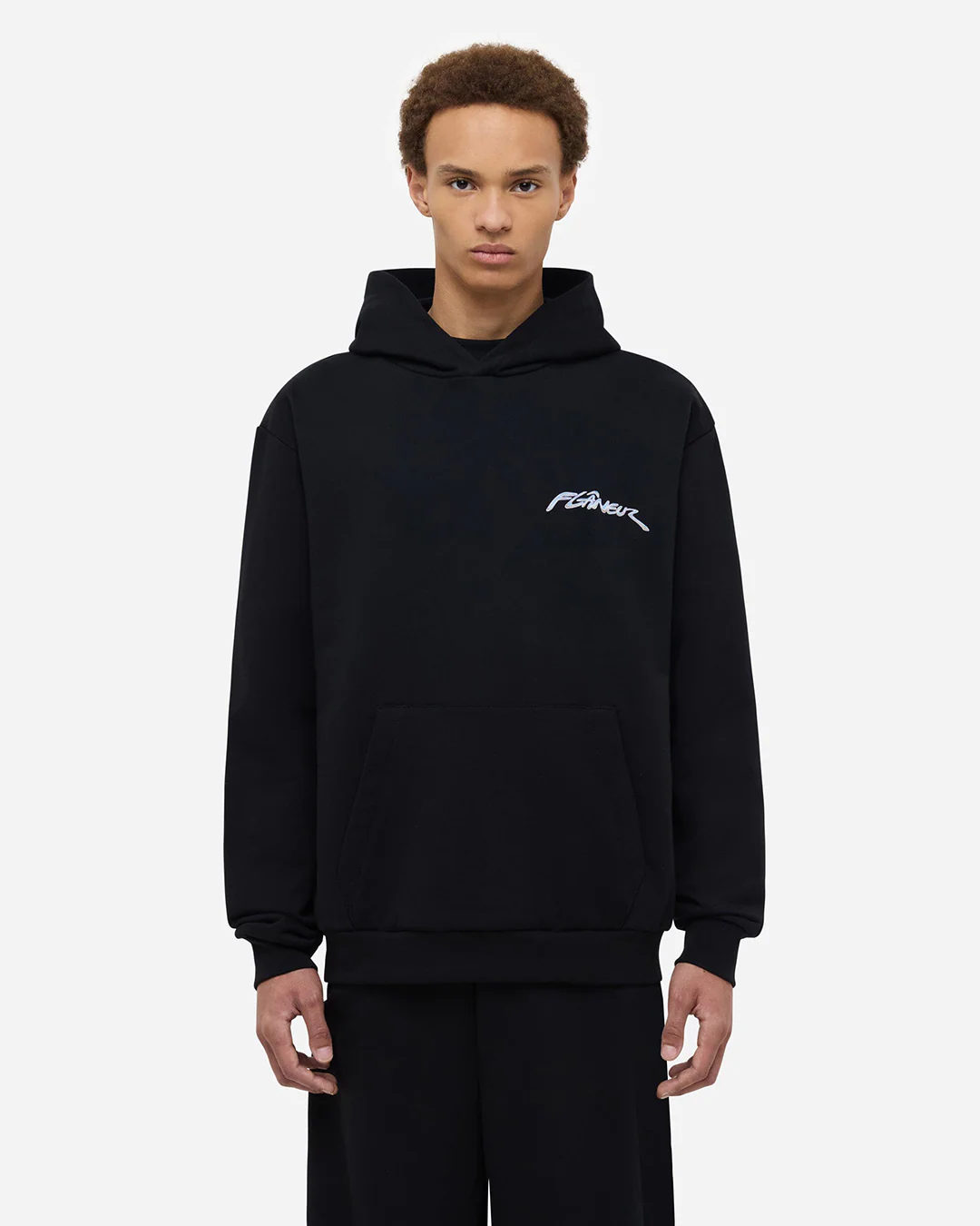 Chrome Hoodie | Black - Image 4