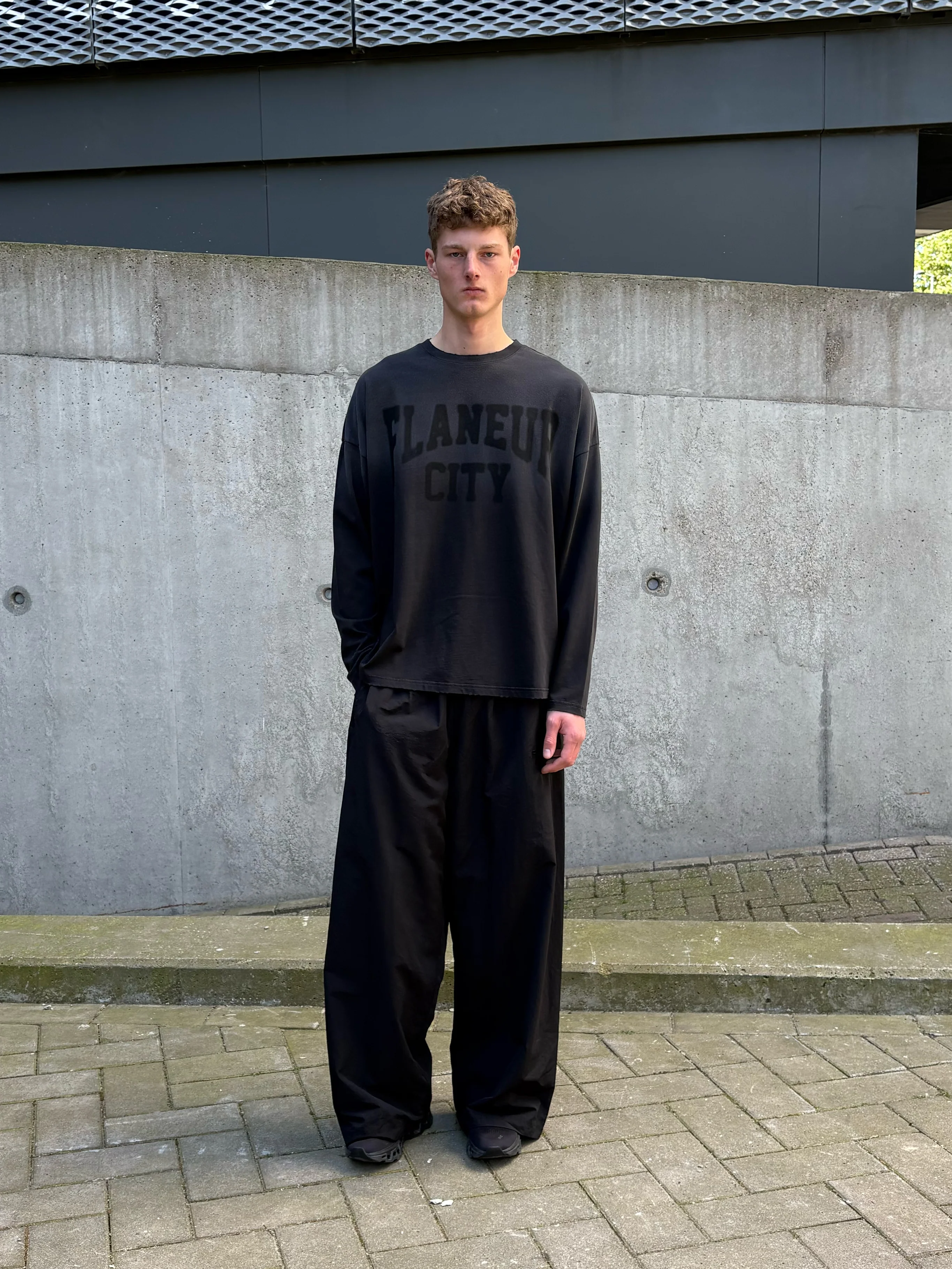 City College Long Sleeve | Aged Black - Image 2
