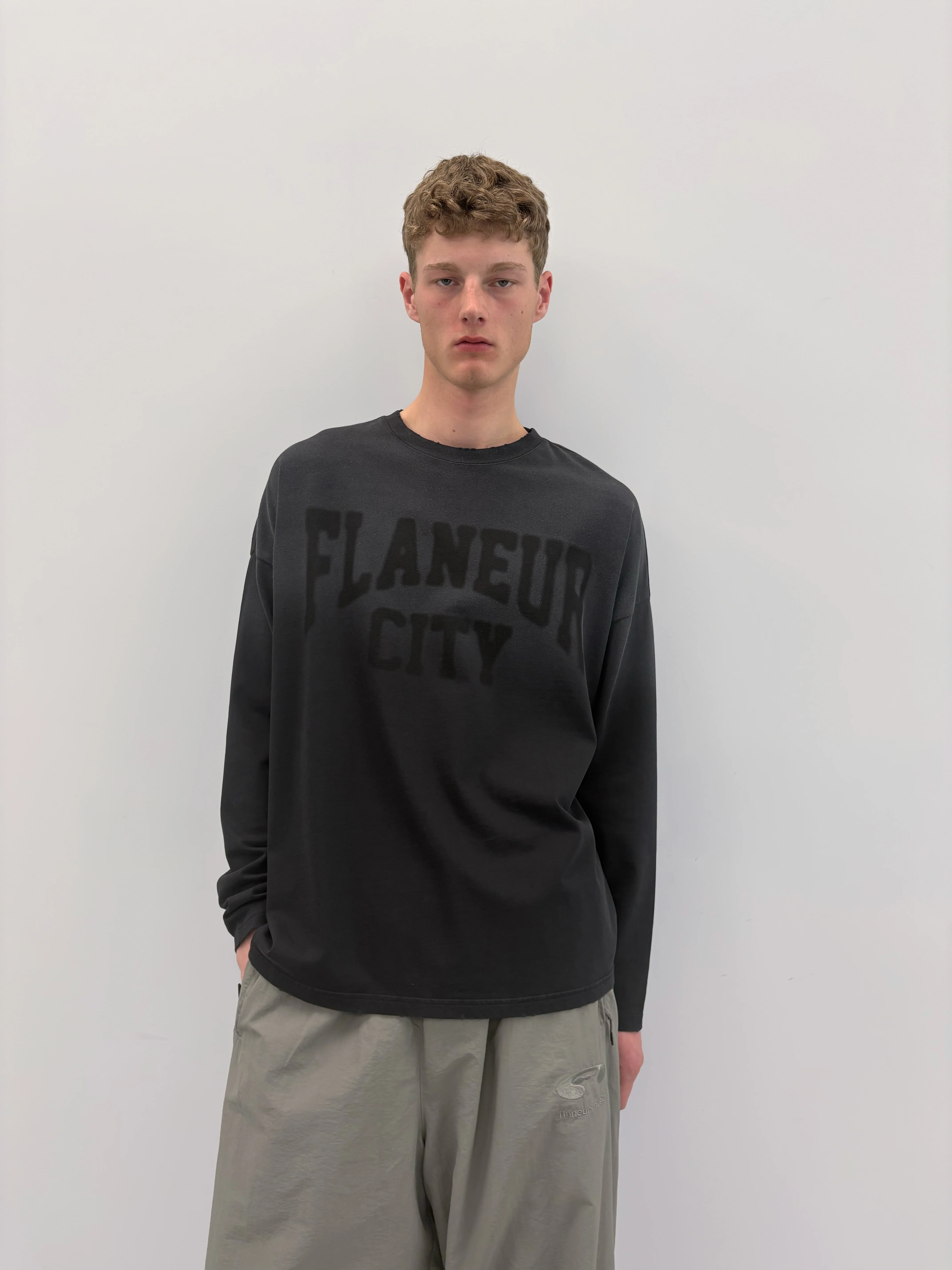 City College Long Sleeve | Aged Black - Image 6
