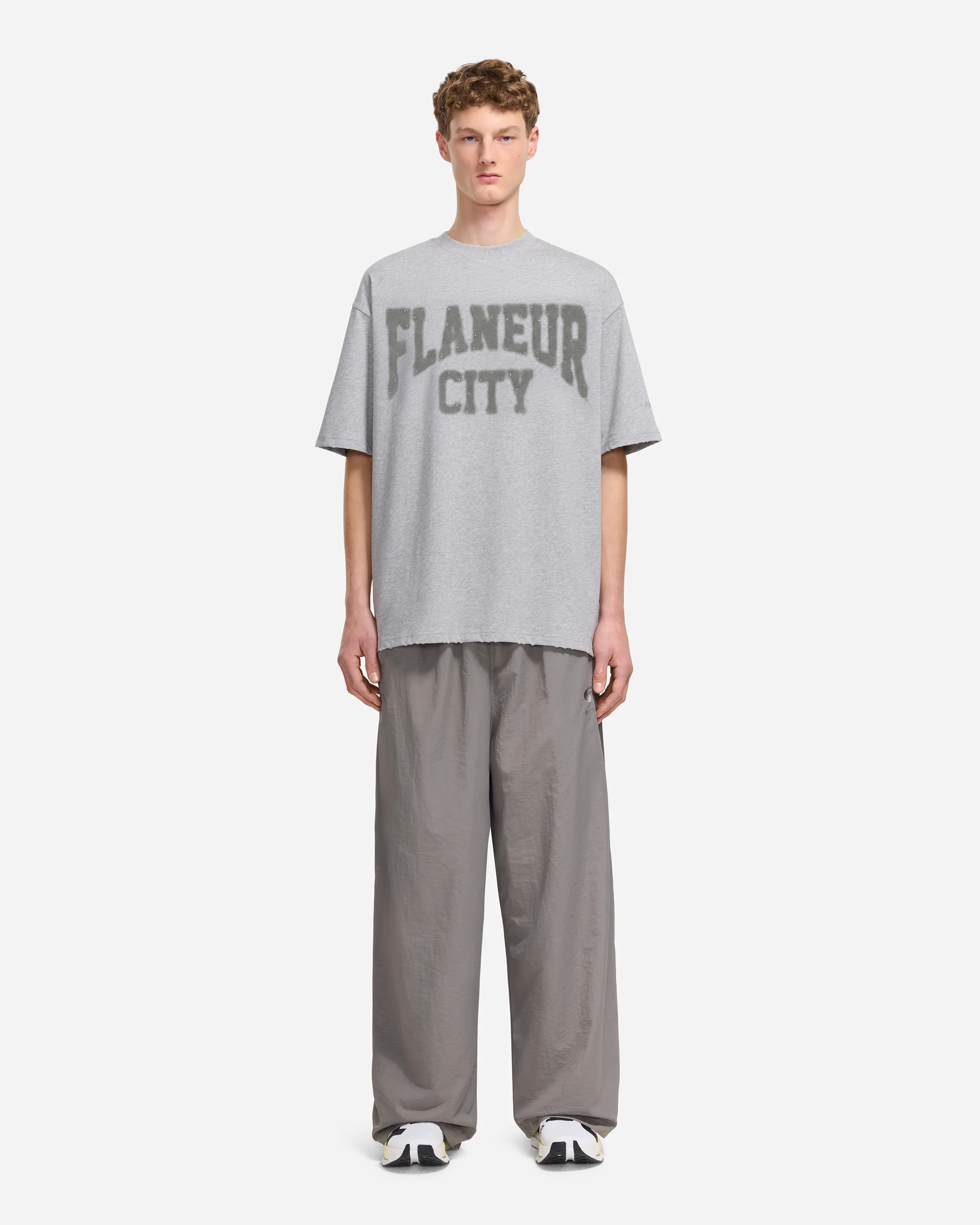 City College T-Shirt | Heather Grey - Image 3