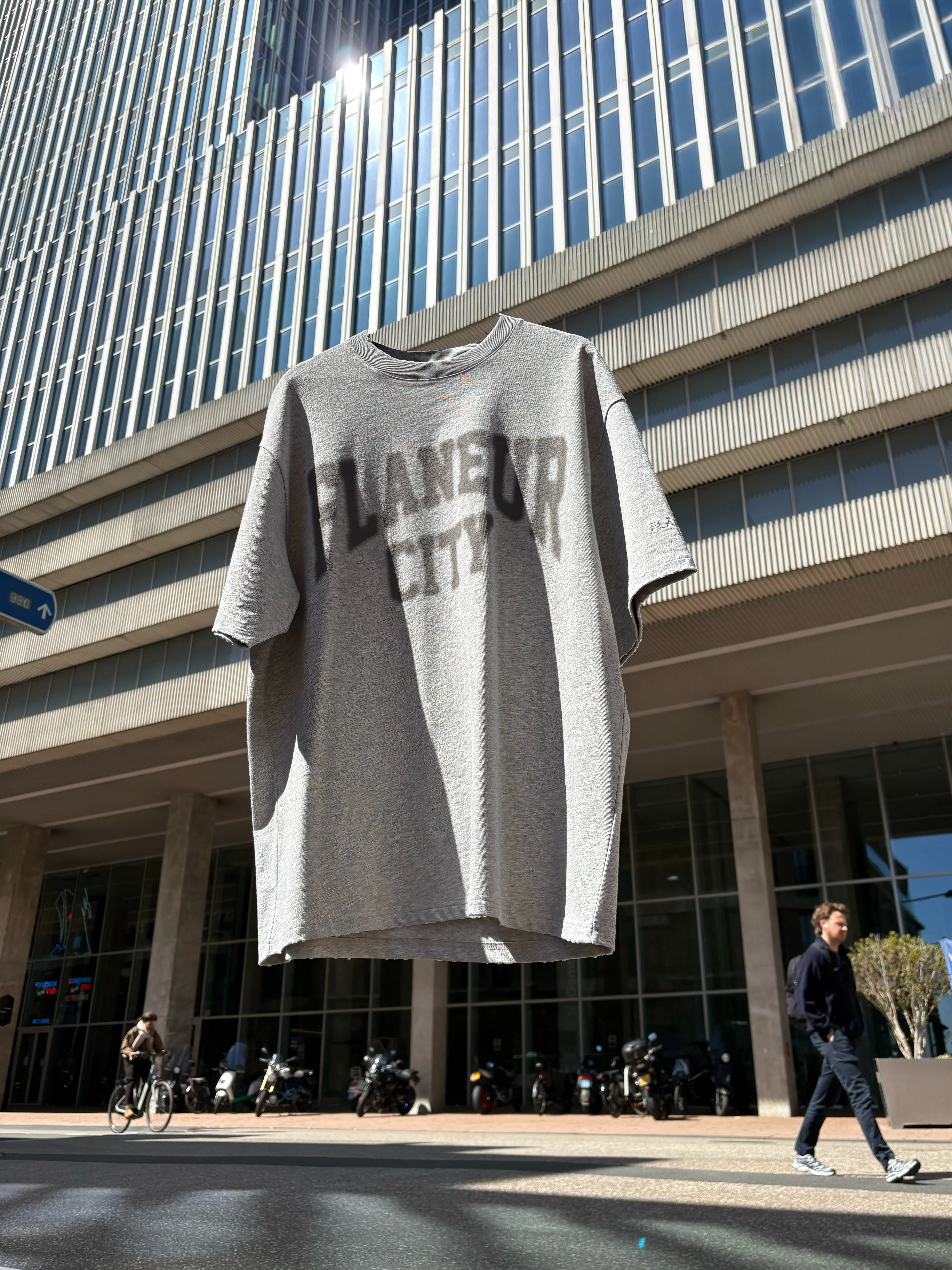 City College T-Shirt | Heather Grey - Image 7