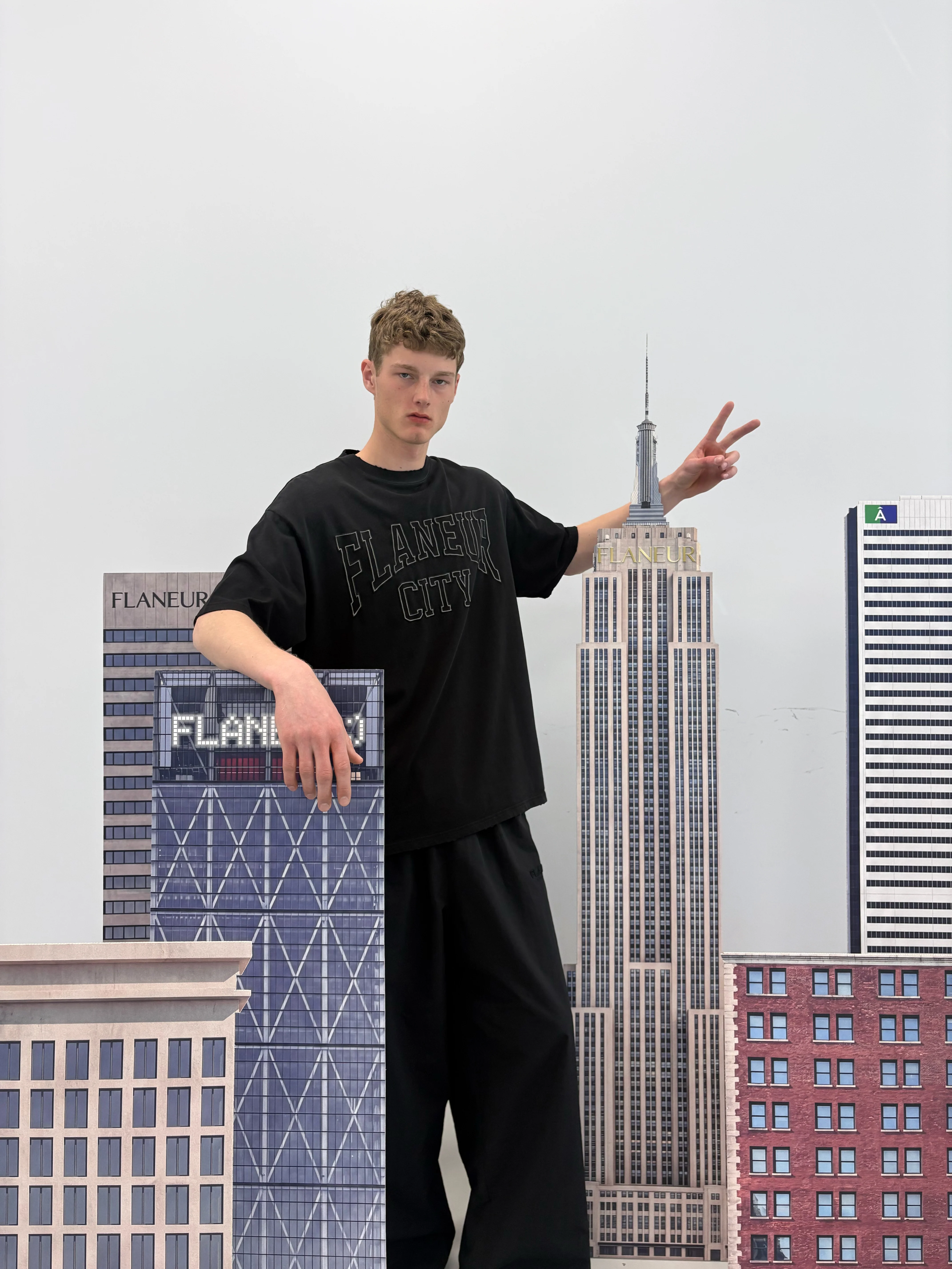 City College T-Shirt | Washed Black - Image 5