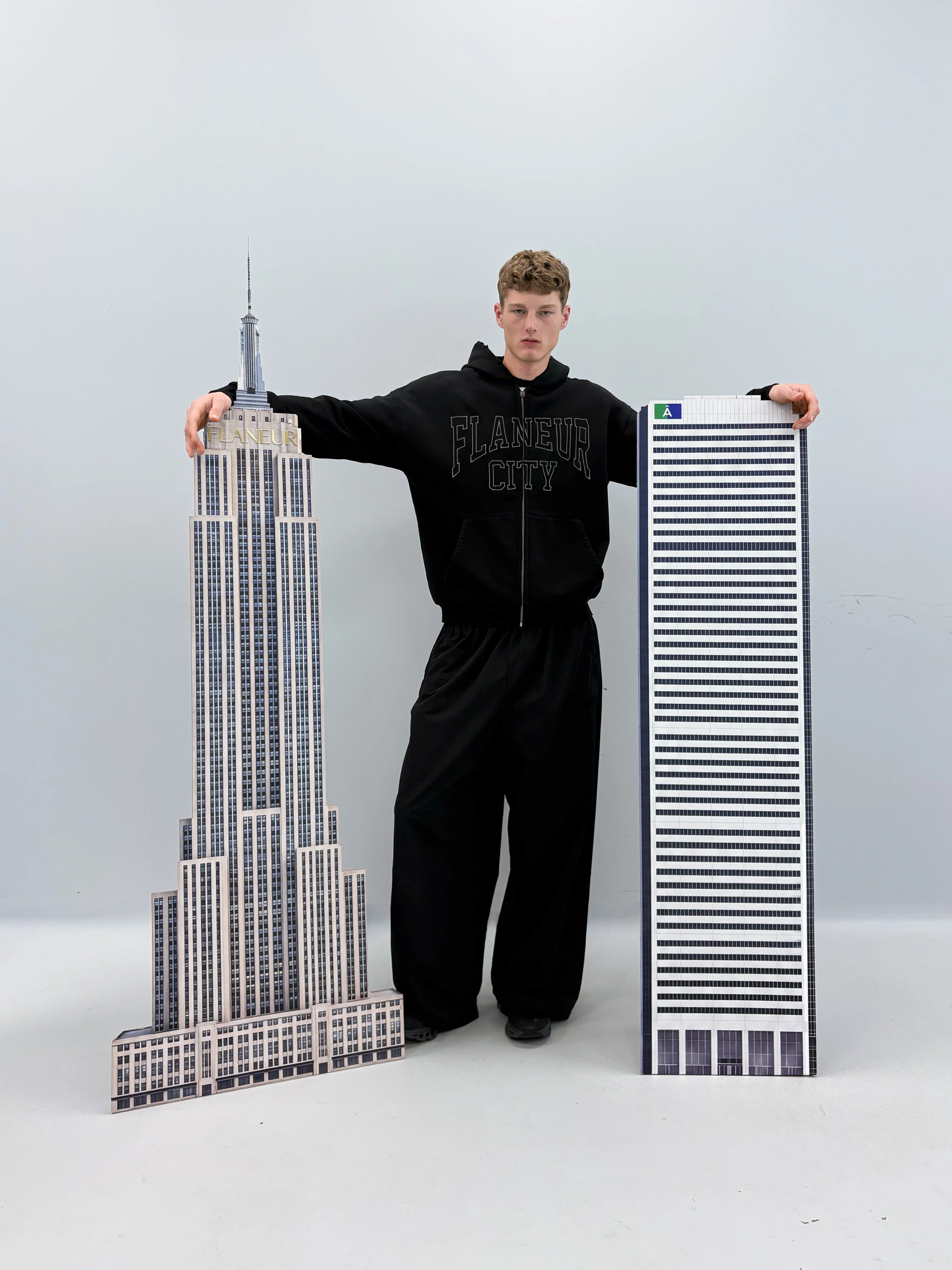 City College Zip-Up | Washed Black - Image 6