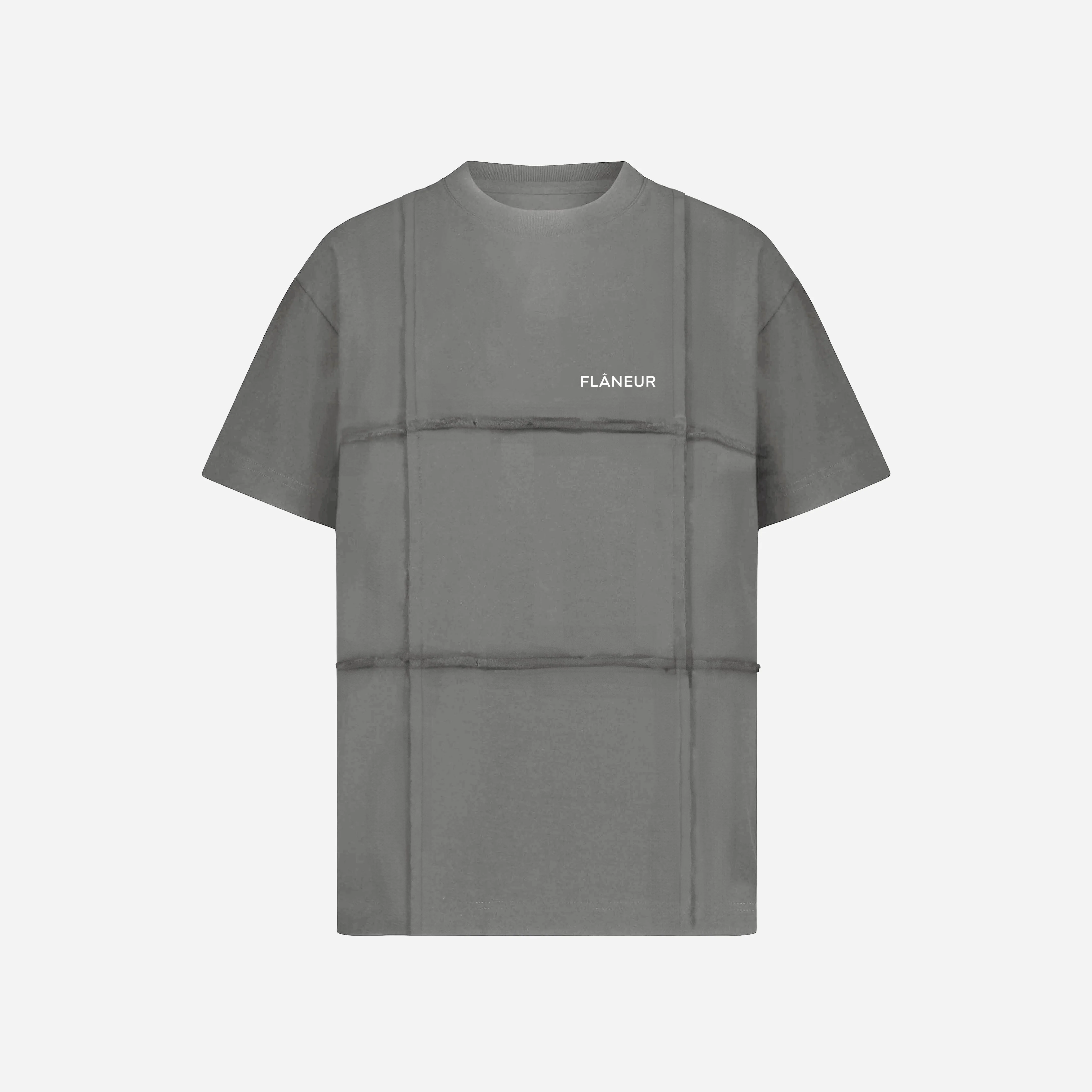 Cut & Sew T-Shirt | Concrete Grey