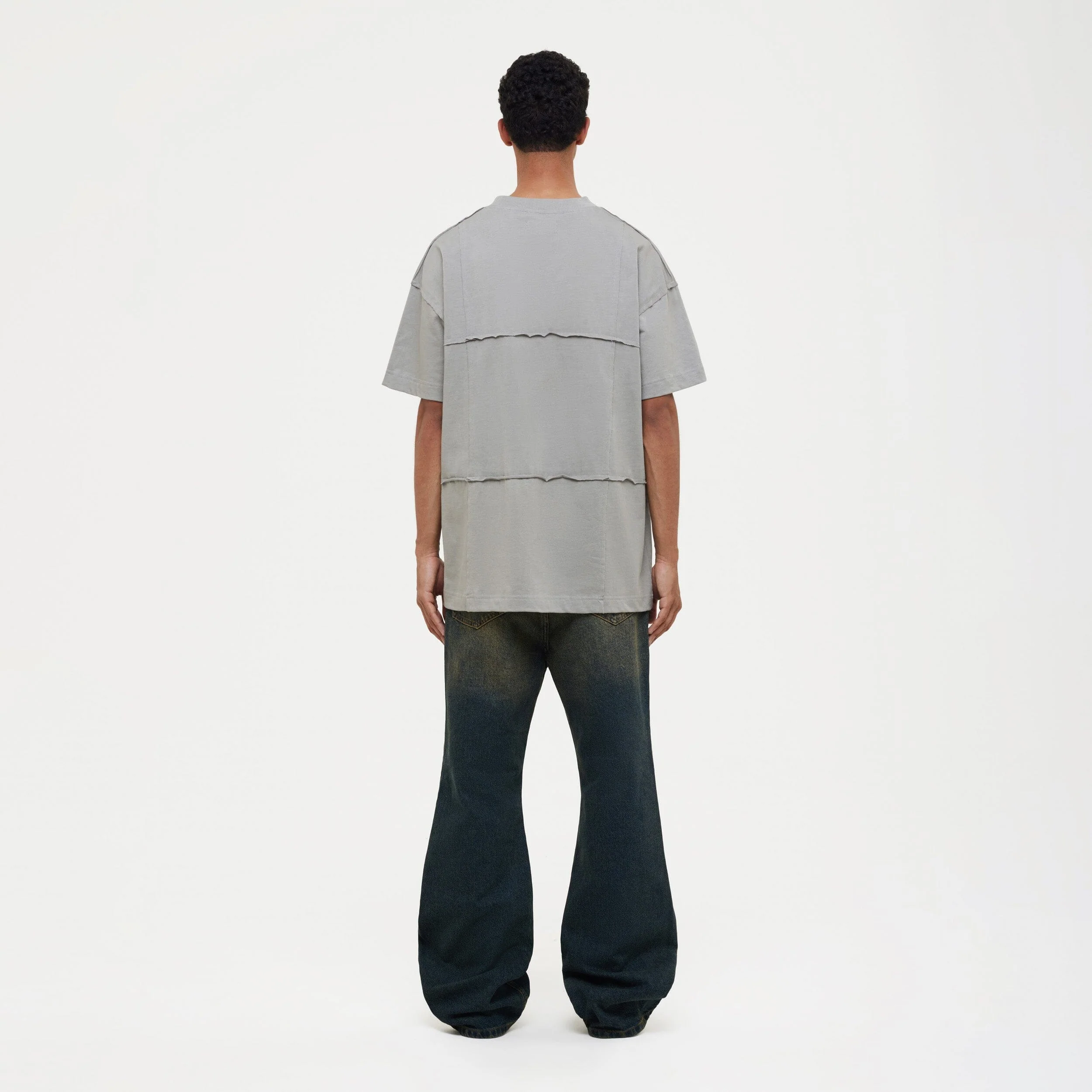 Cut & Sew T-Shirt | Concrete Grey - Image 5