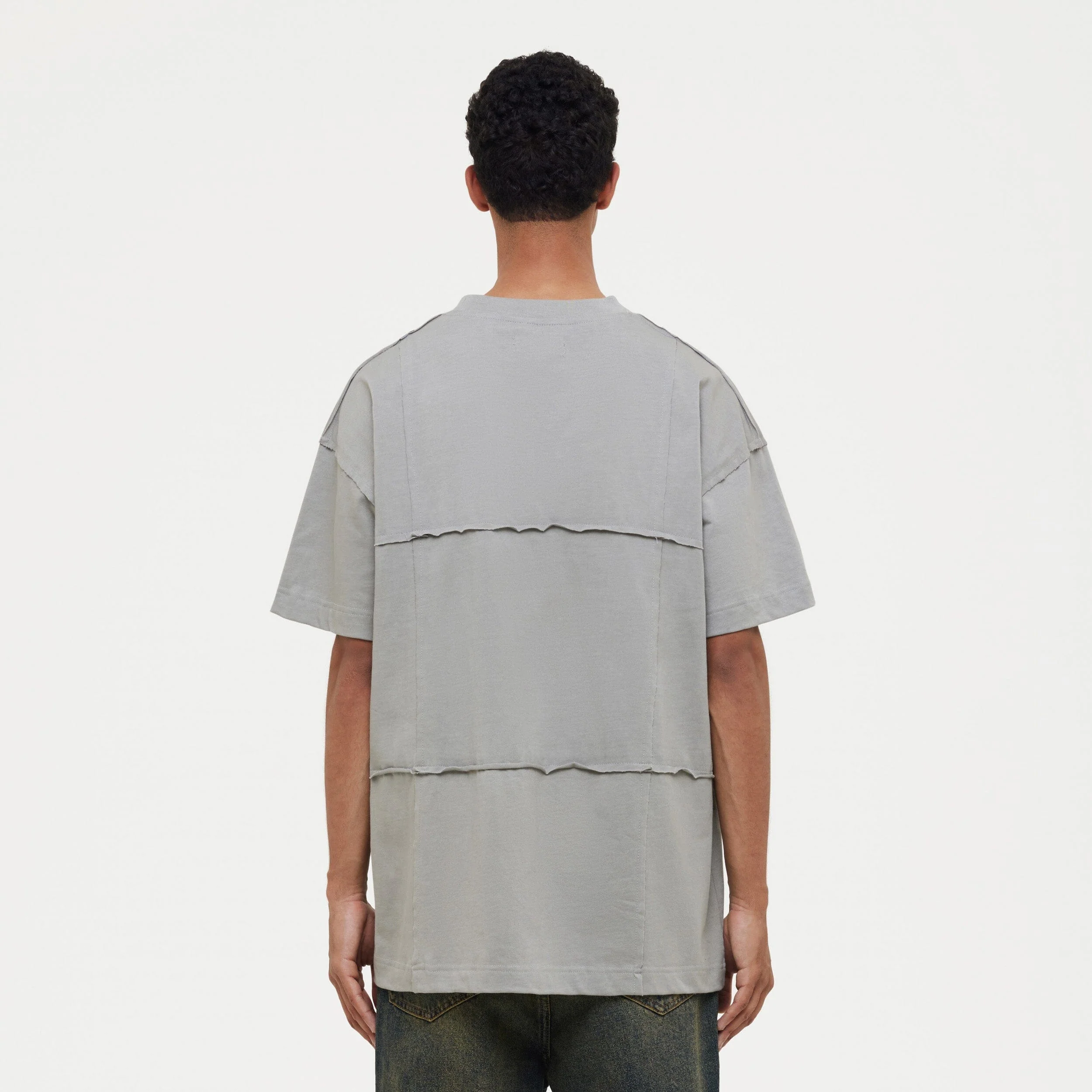 Cut & Sew T-Shirt | Concrete Grey - Image 6