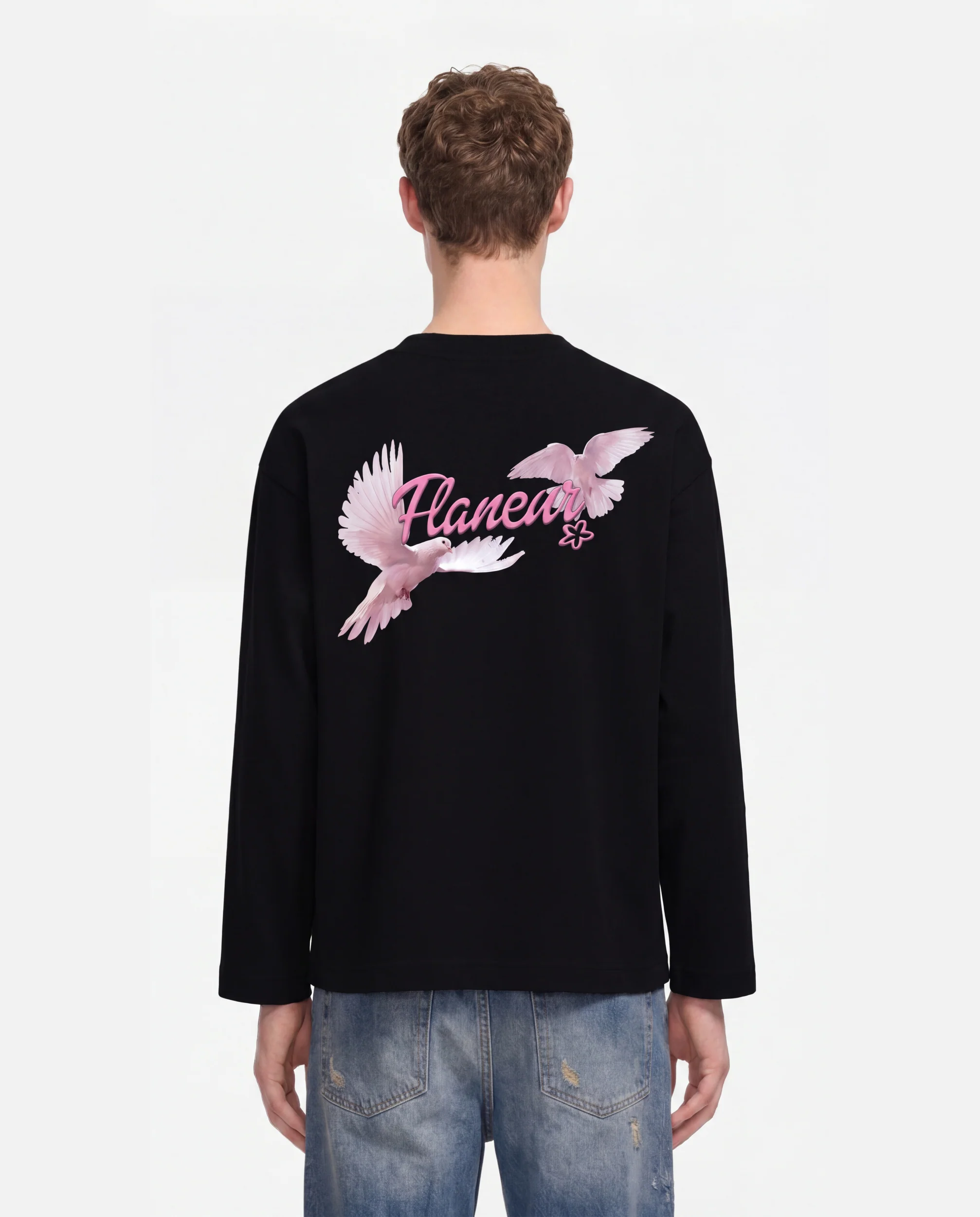 Dove Long Sleeve | Black - Image 3