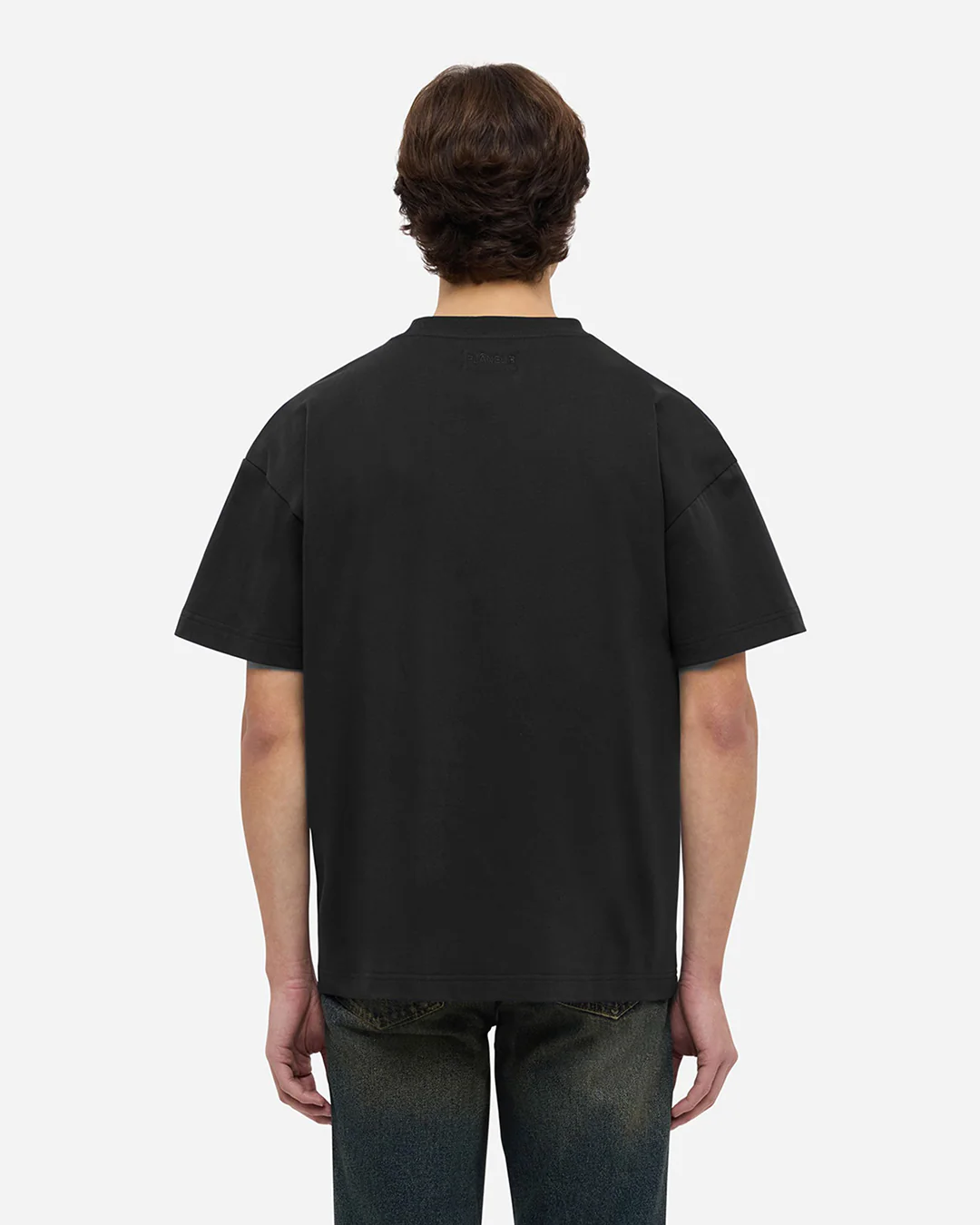 Embossed T-Shirt | Black - Image 4