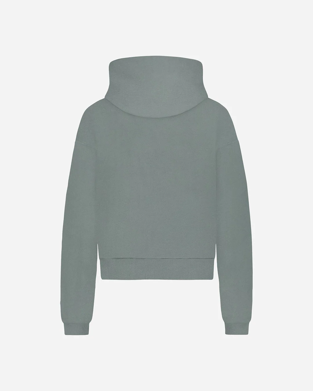Embossed Zip-Up Hoodie | Midnight Blue - Image 2