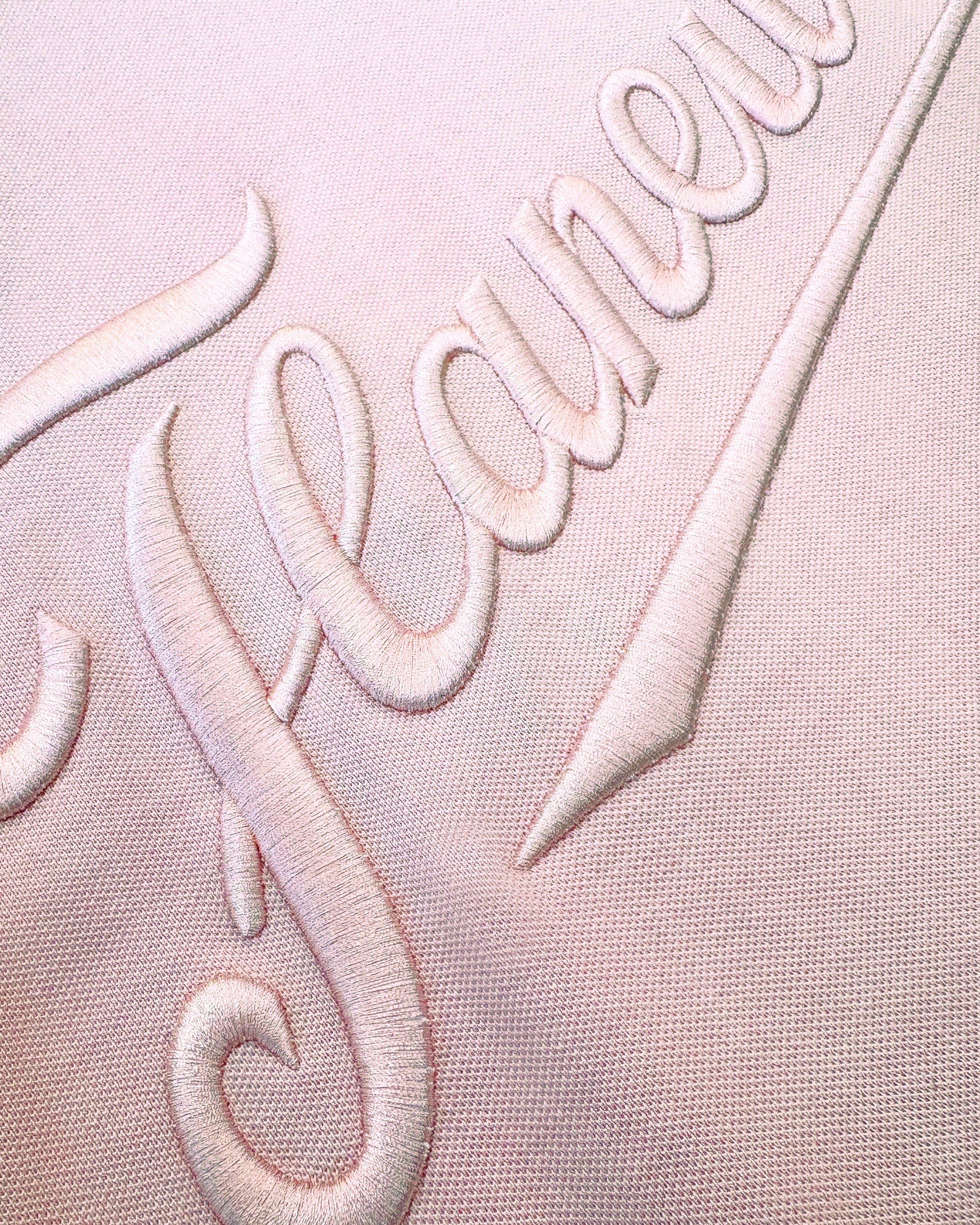 Embroidered Logo Long Sleeve | Pink - Image 4