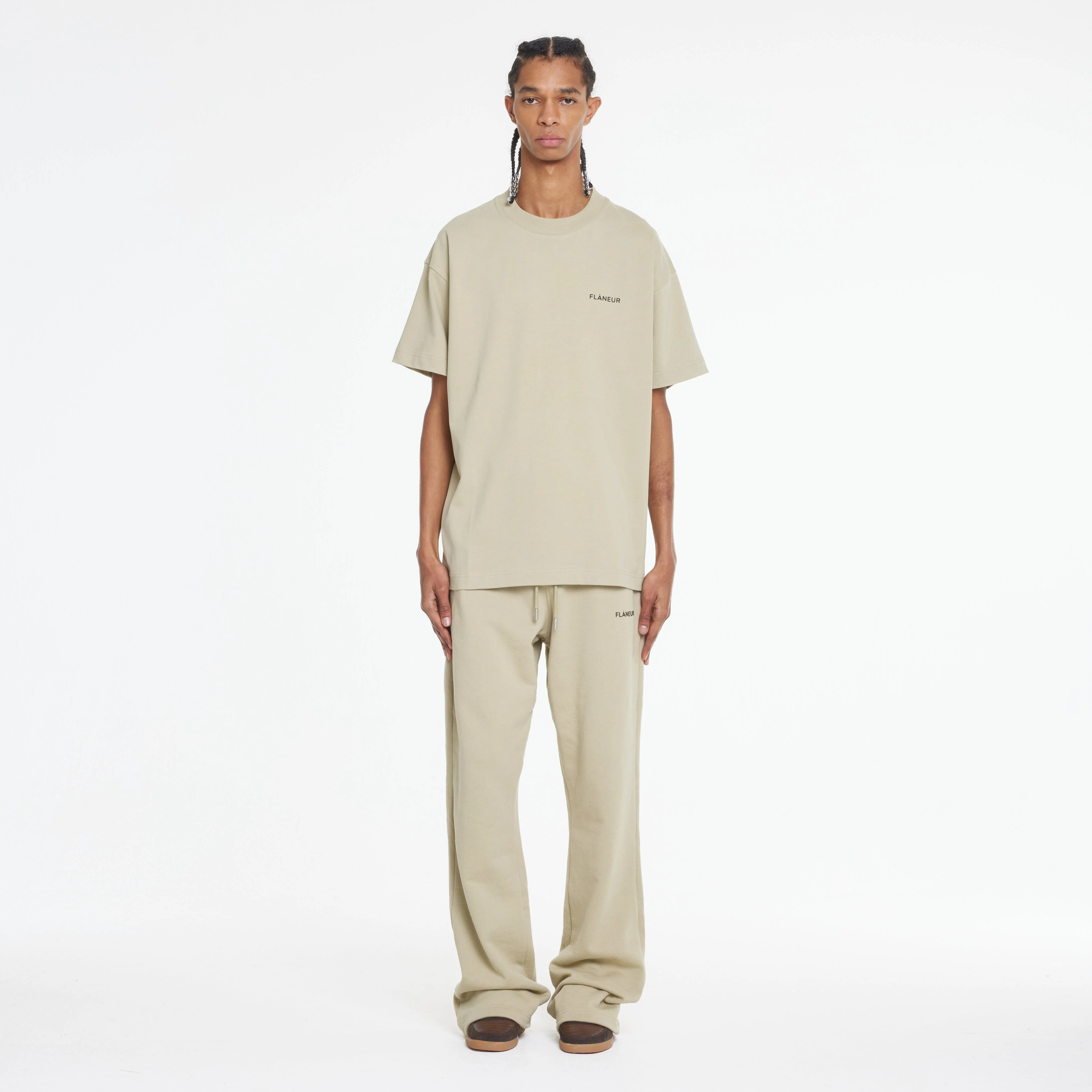 Logo T-Shirt | Beige - Image 3
