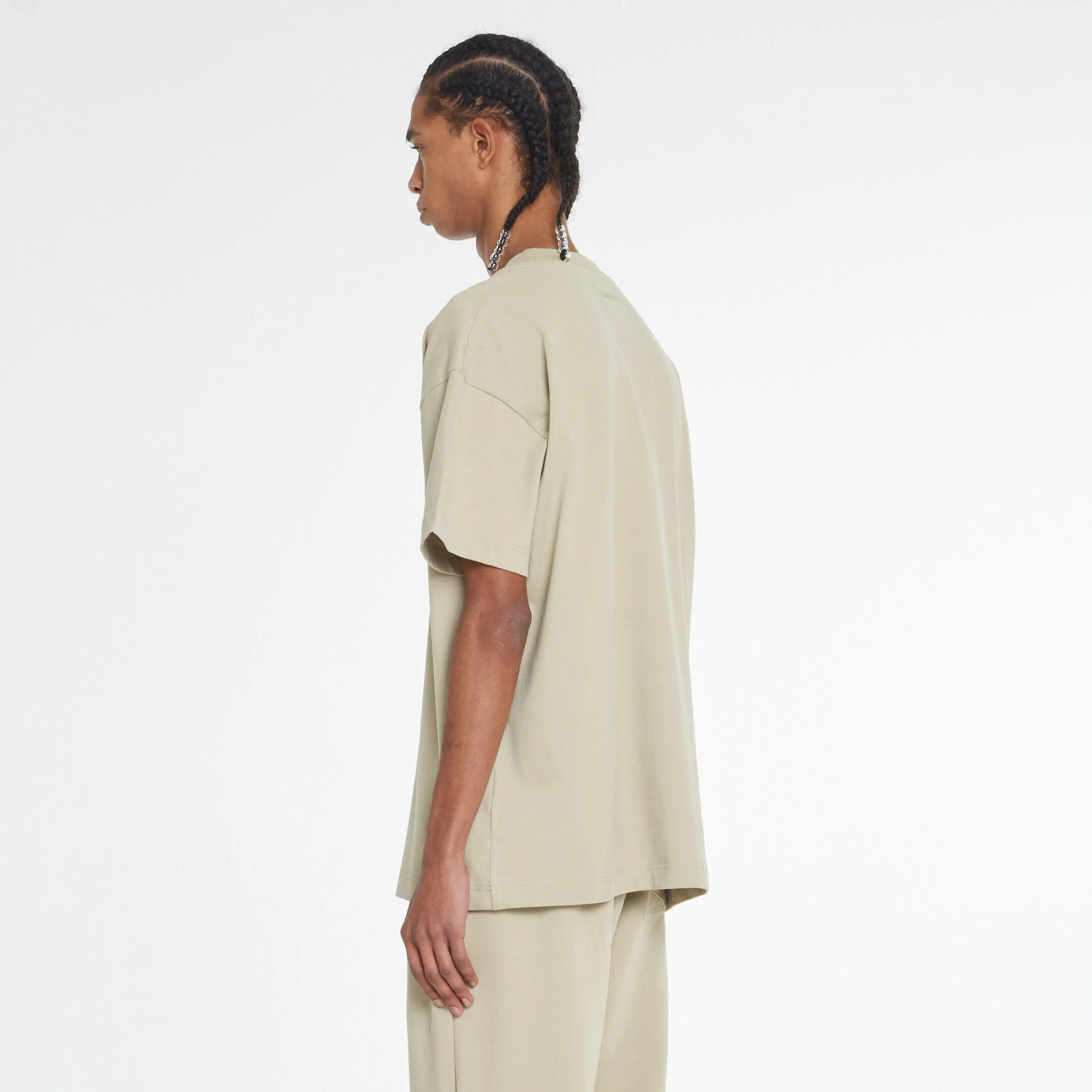 Logo T-Shirt | Beige - Image 4