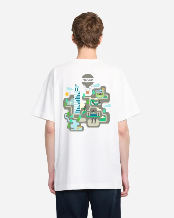 Festival Map T-Shirt | White - Image 3