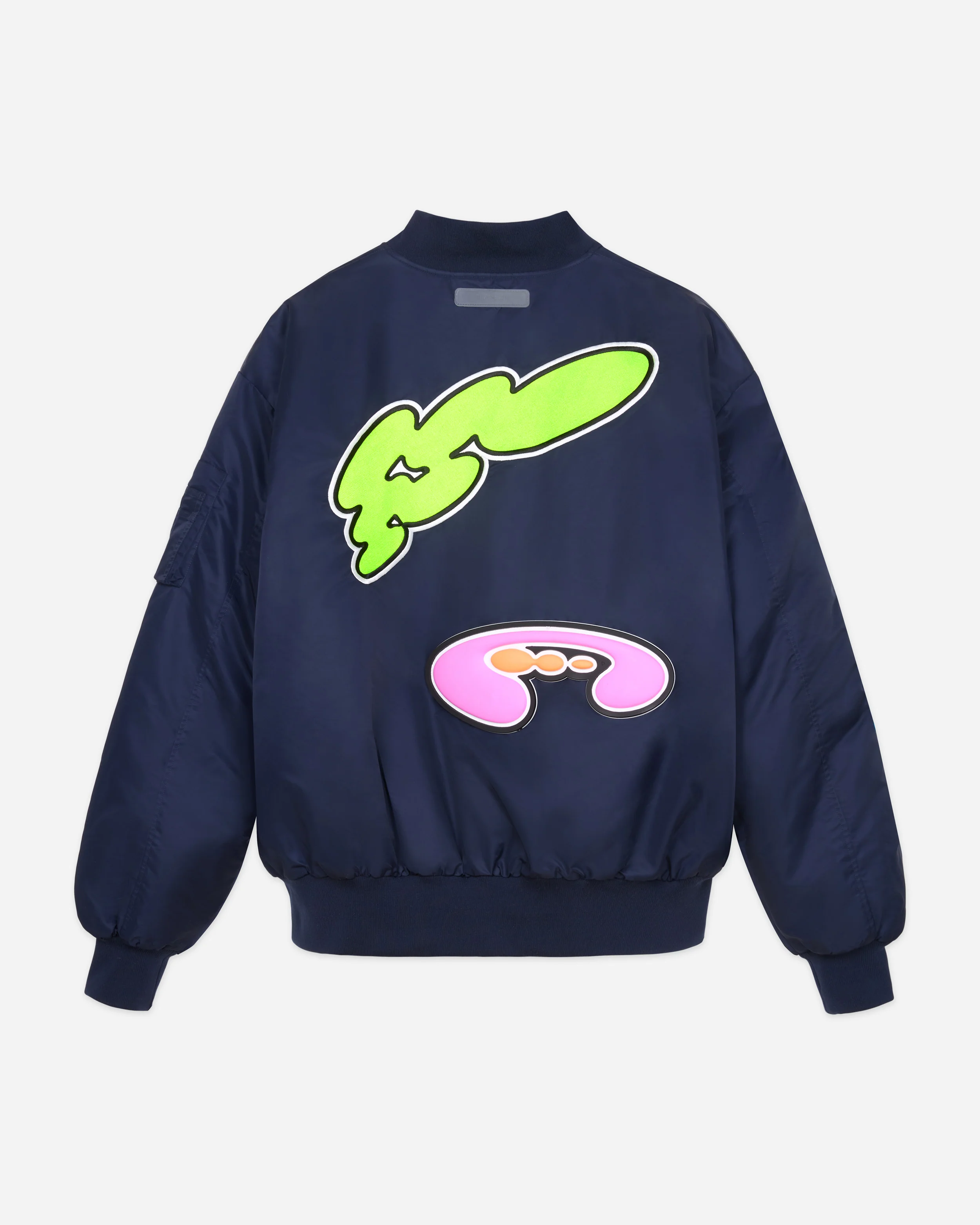 Flâneur Music Oversized Bomber | Navy - Image 3
