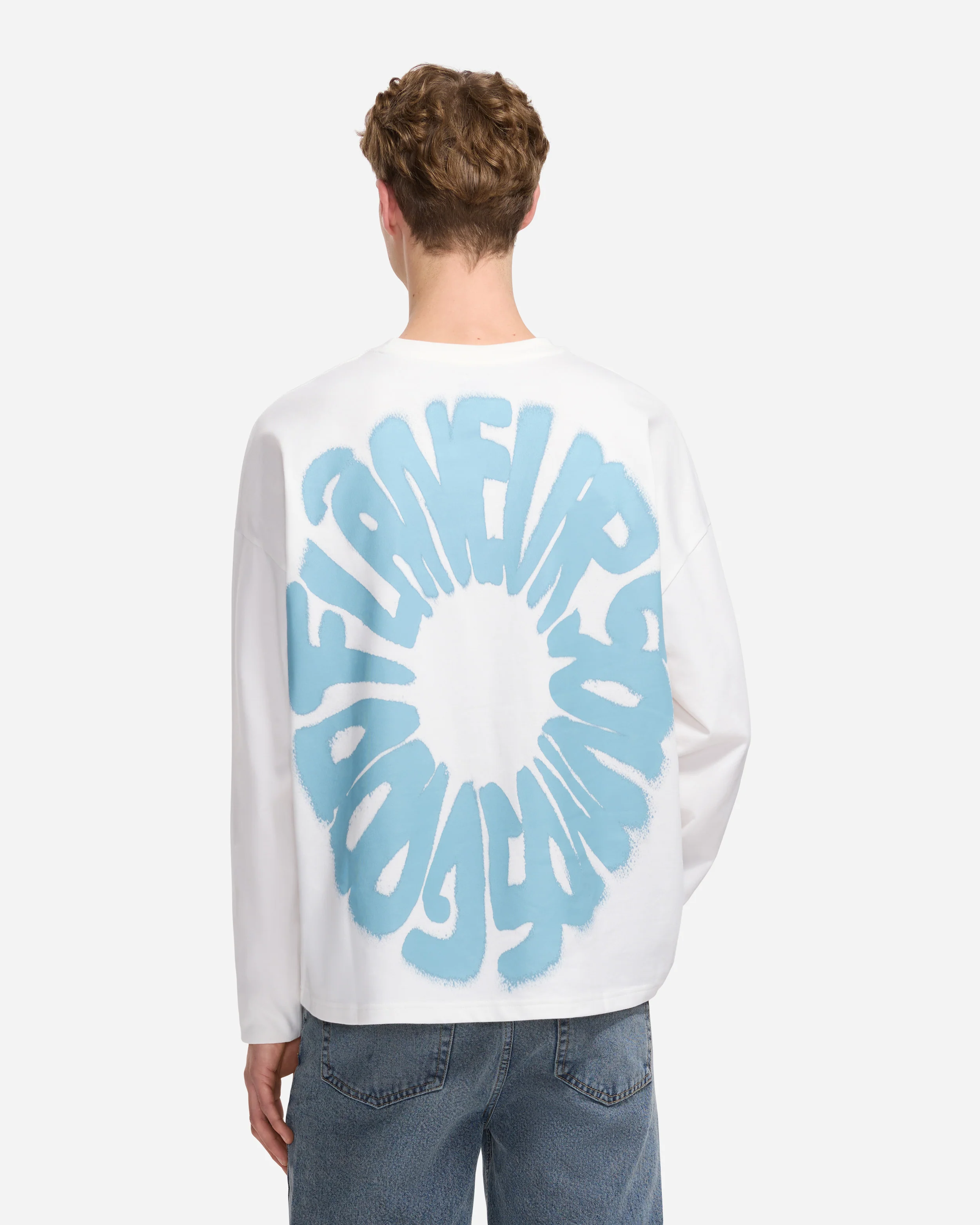 Flaneur Sounds Good Long Sleeve | White - Image 3