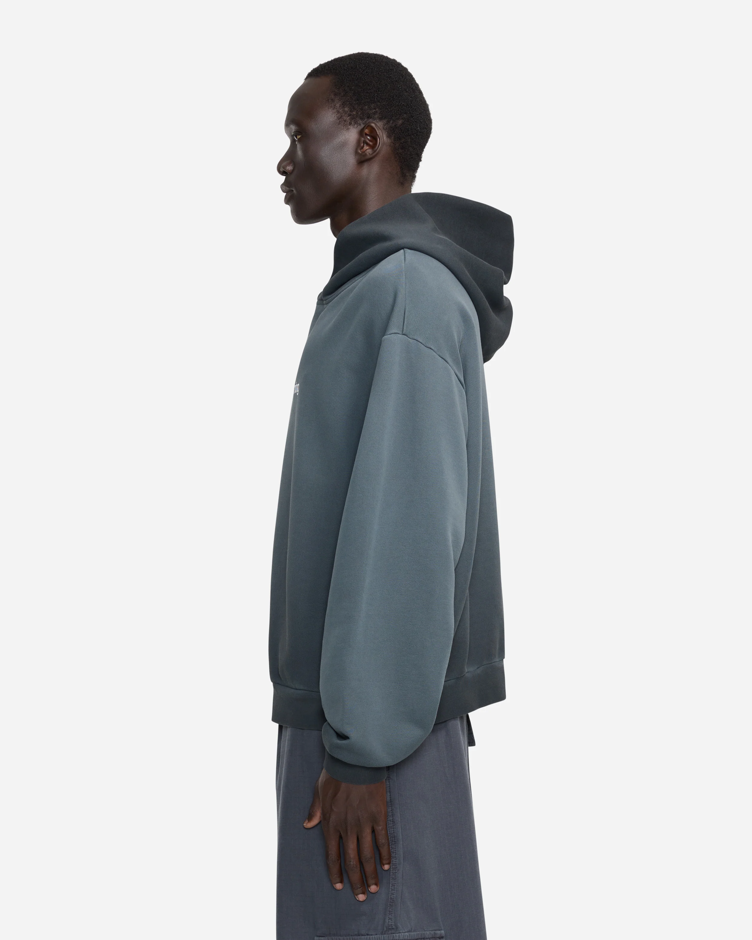 Listening Hoodie | Washed Black - Image 3