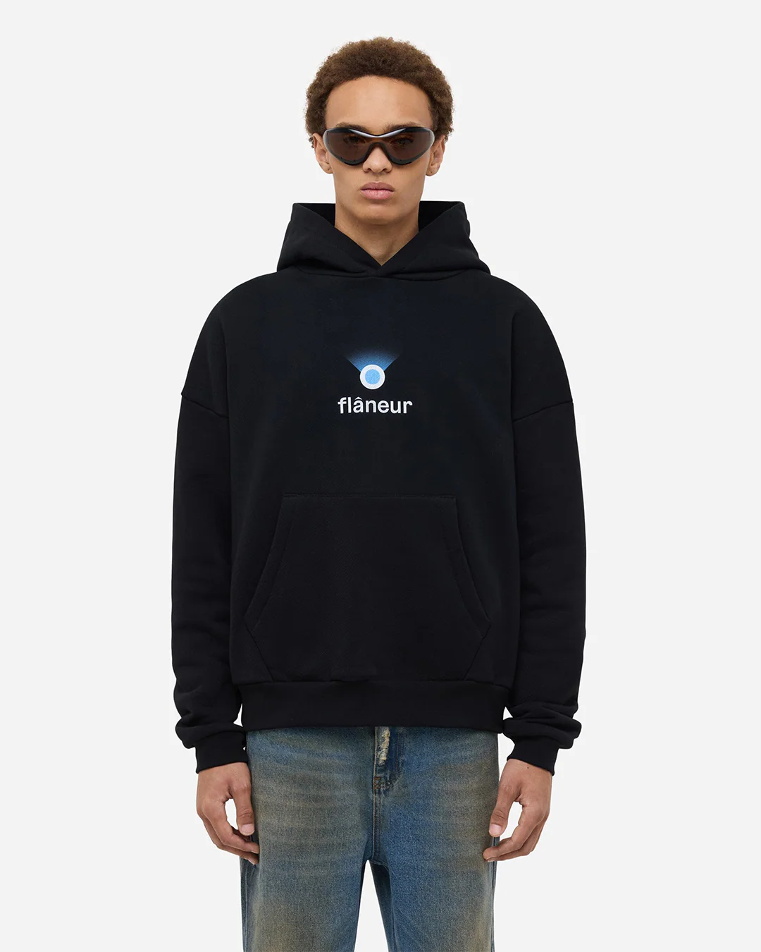 Locator Hoodie (500GSM) | Black - Image 2
