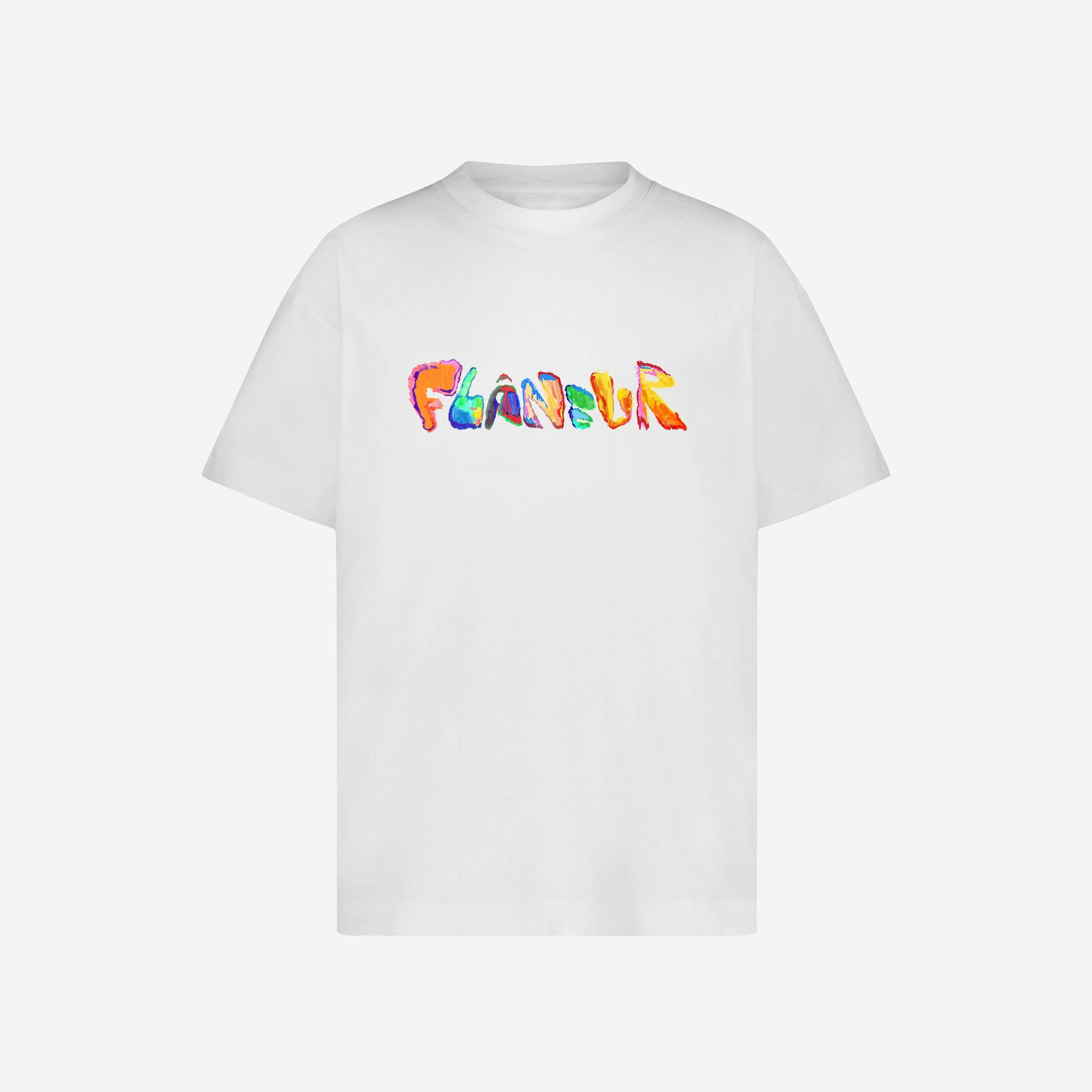 Markerstift T-Shirt | White