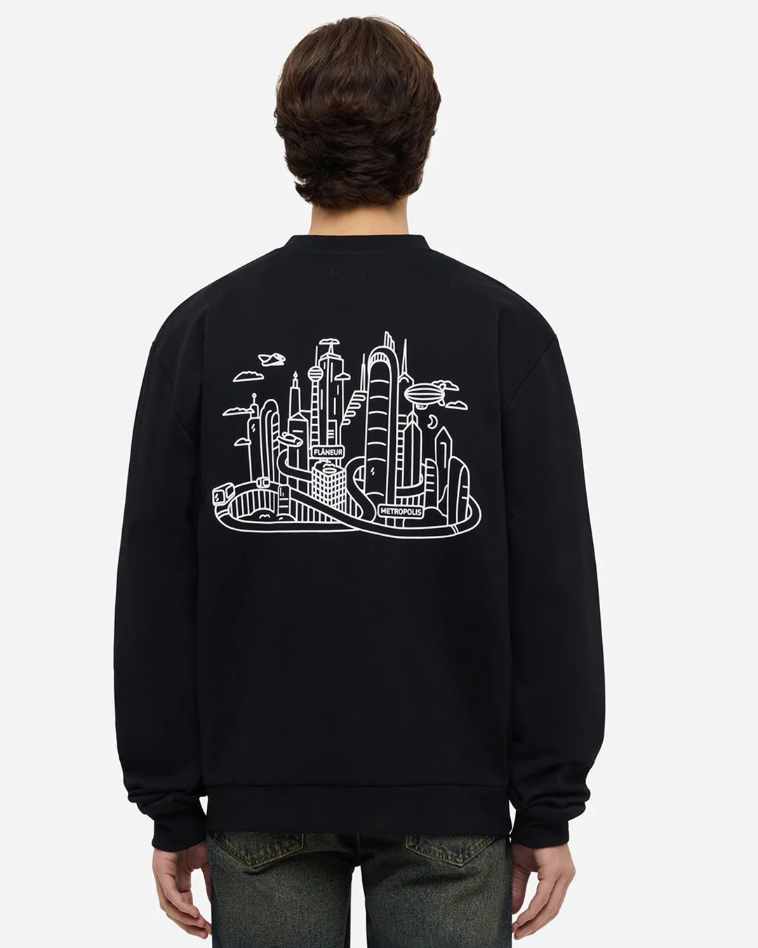 Metropolis Sweater | Black - Image 4