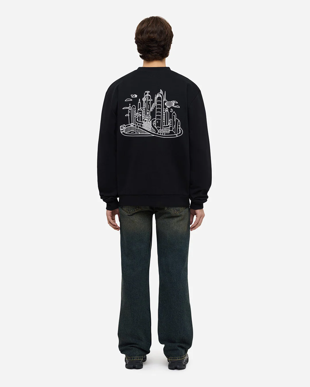 Metropolis Sweater | Black - Image 6